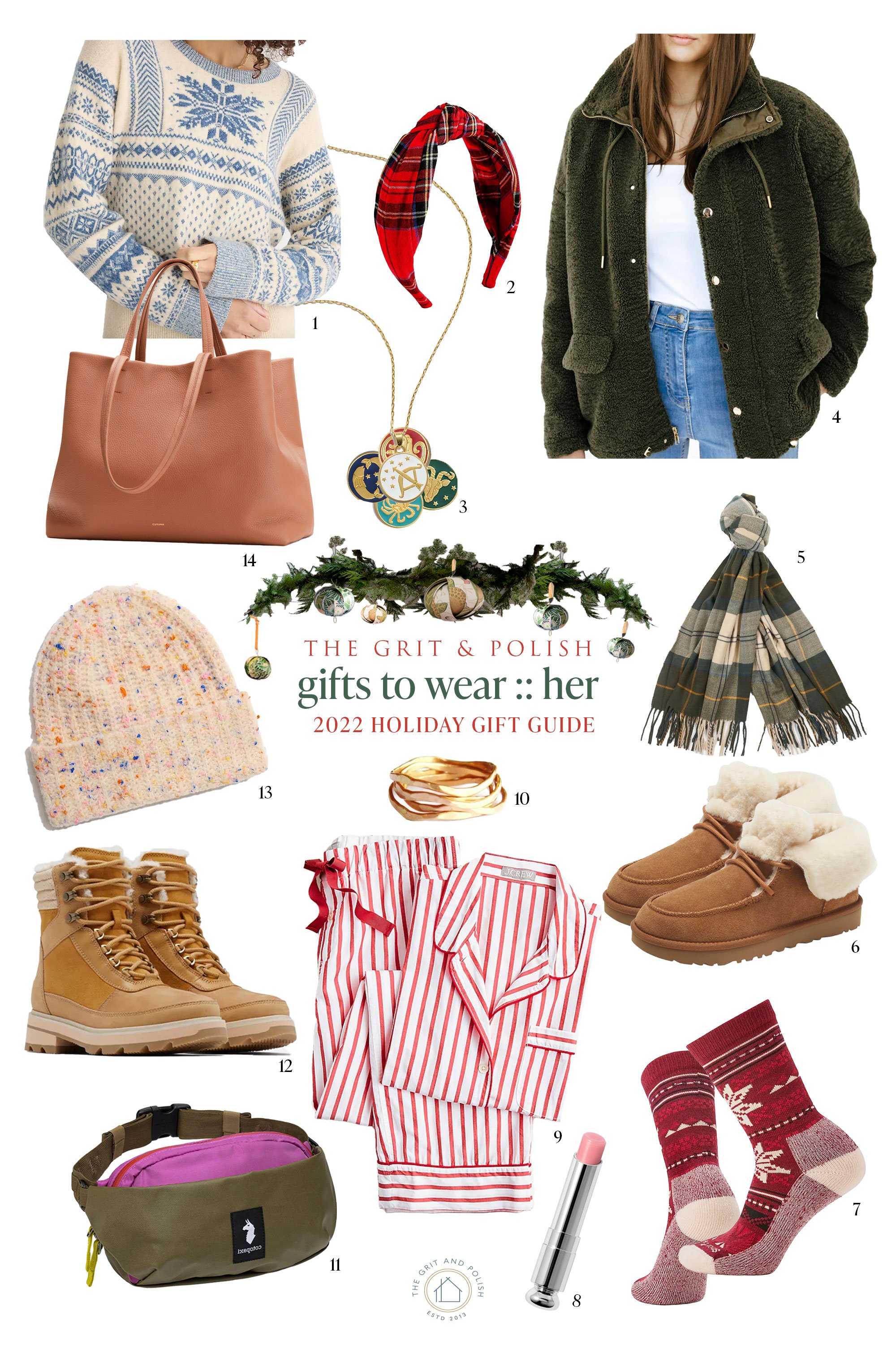 Gift Guide :: Gifts to Wear, for her — The Grit and Polish