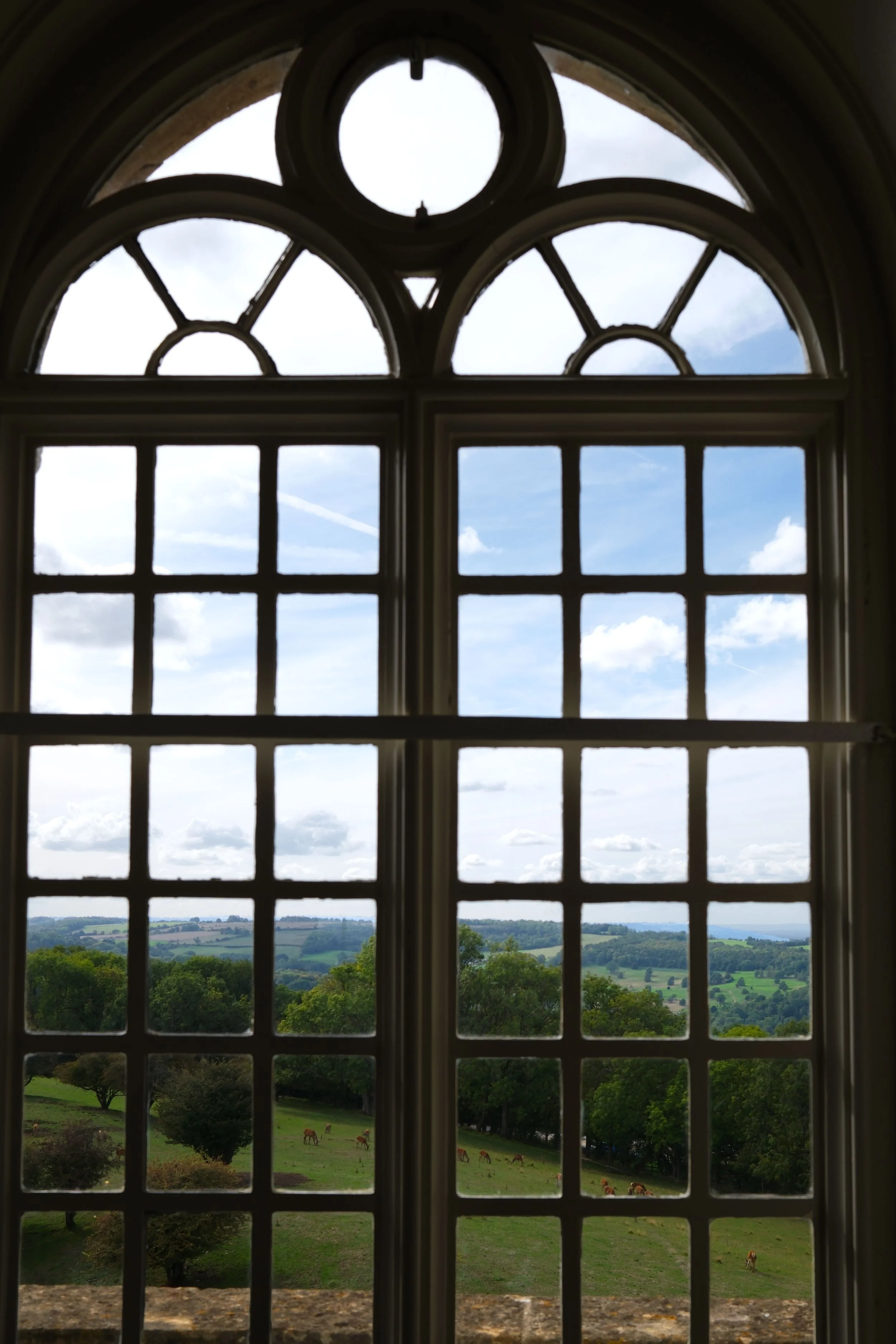 View from the Broadway Tower along the Cotswold Way