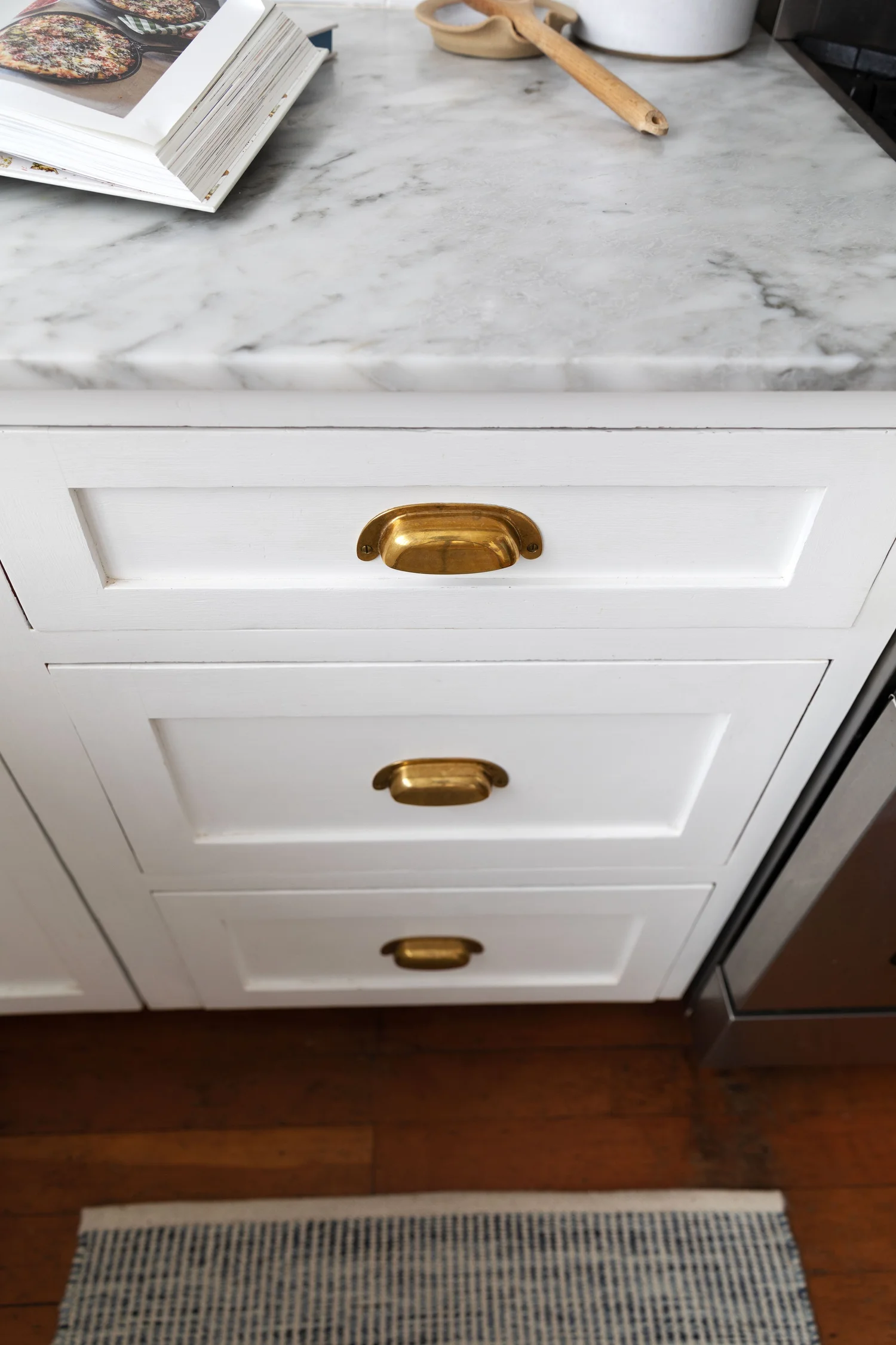 3 Years of Age on our Unlaquered Brass Hardware — The Grit and Polish