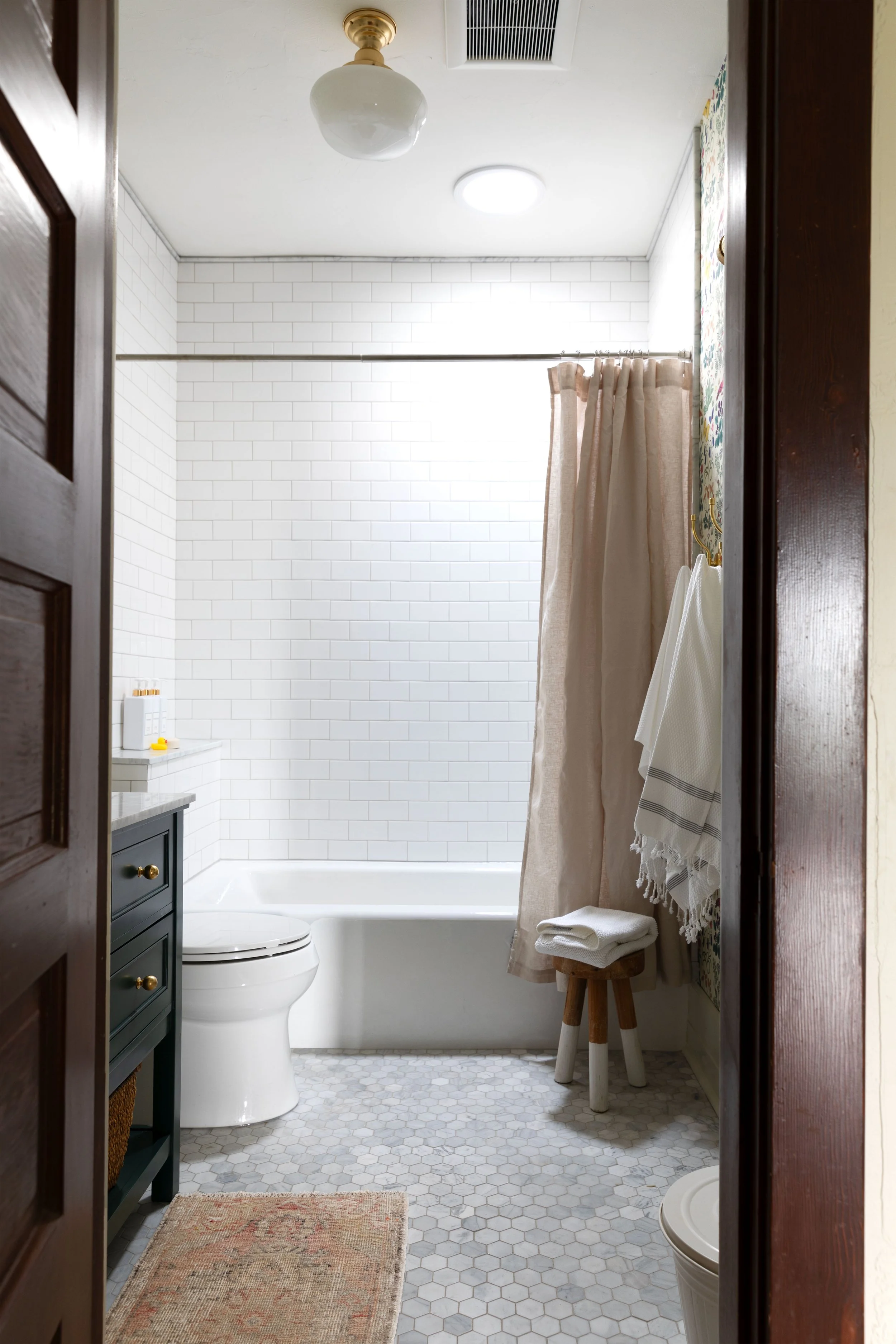 A Whimsical and Classic Kids Bathroom — The Grit and Polish