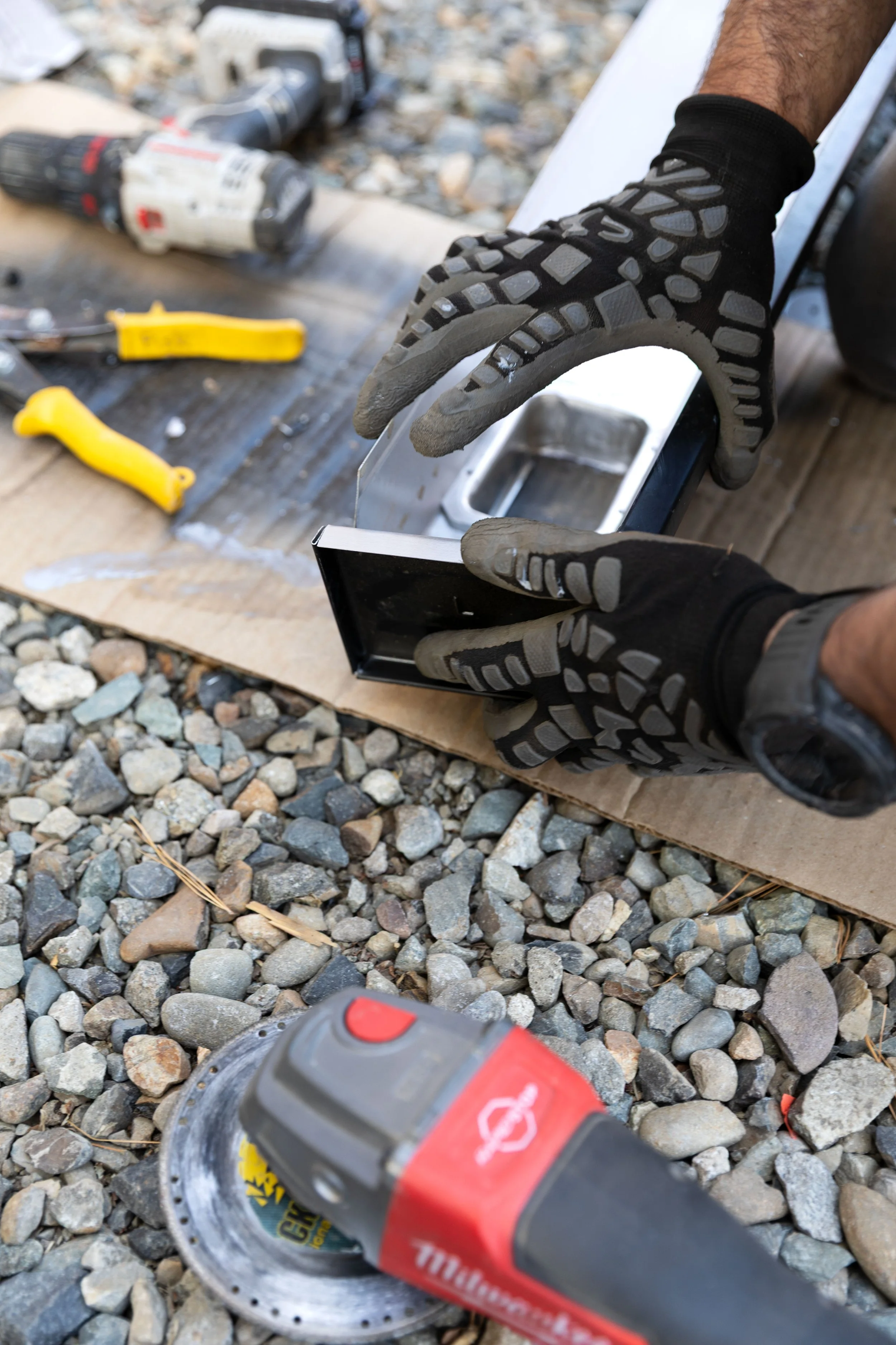 How to install gutters yourself — step-by-step black aluminum gutter guide