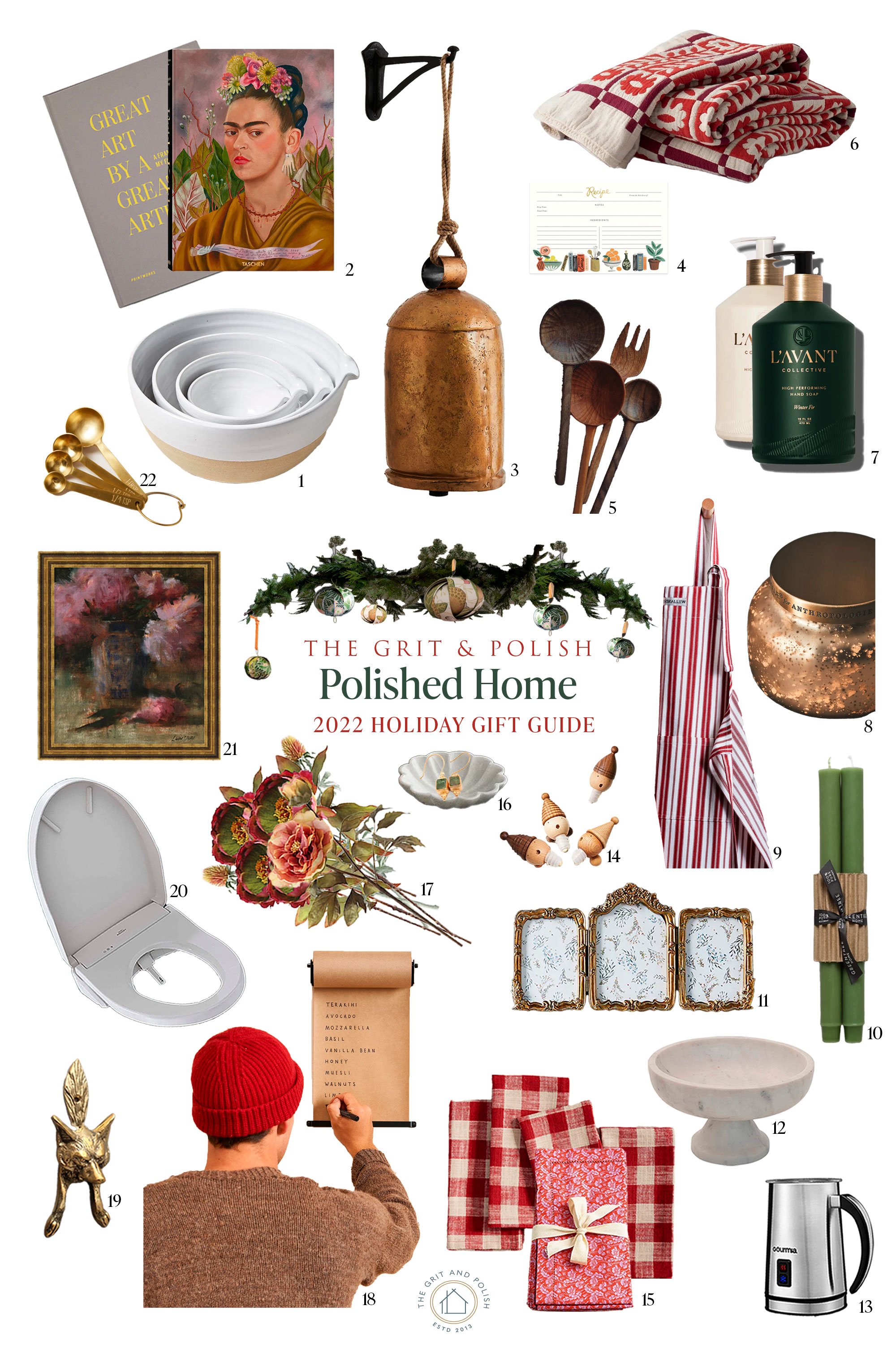 2022 GIFT GUIDE: UNIQUE GIFTS FOR THE HOME