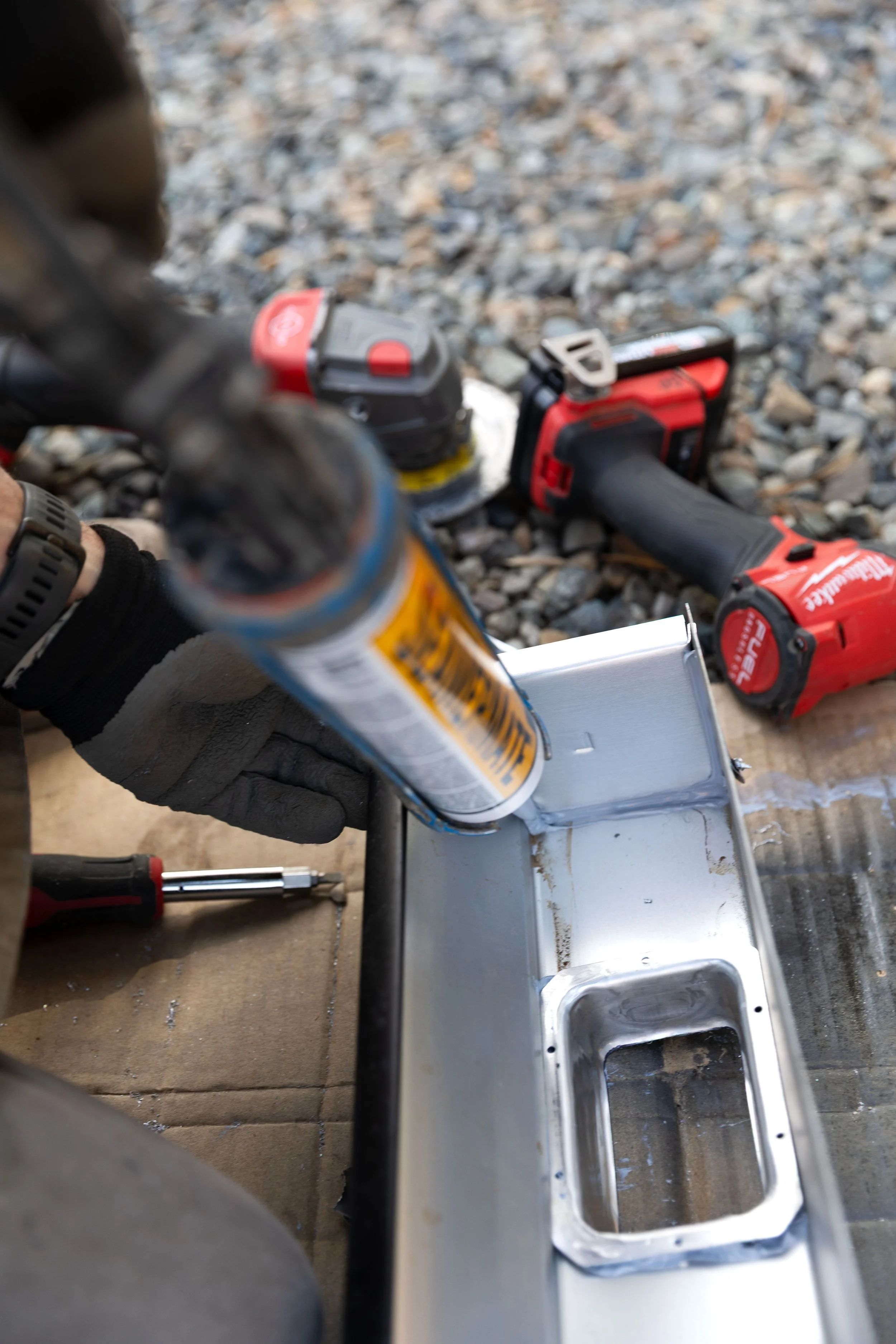 How to install gutters yourself — step-by-step black aluminum gutter guide