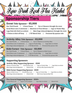 Reno Punk Rock Flea Market