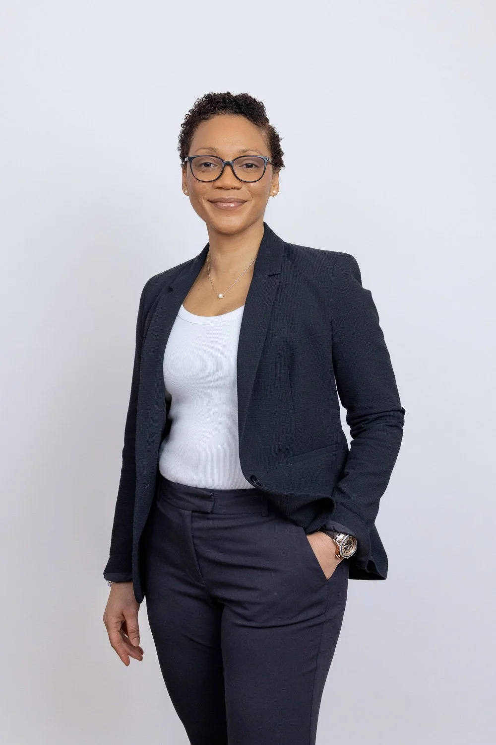 Corporate headshot session for business owner in London