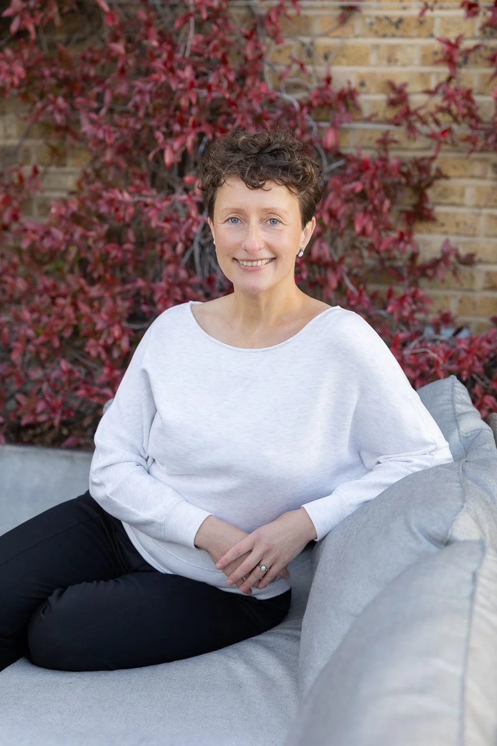 Personal branding photography in London showing a confident but natural expression