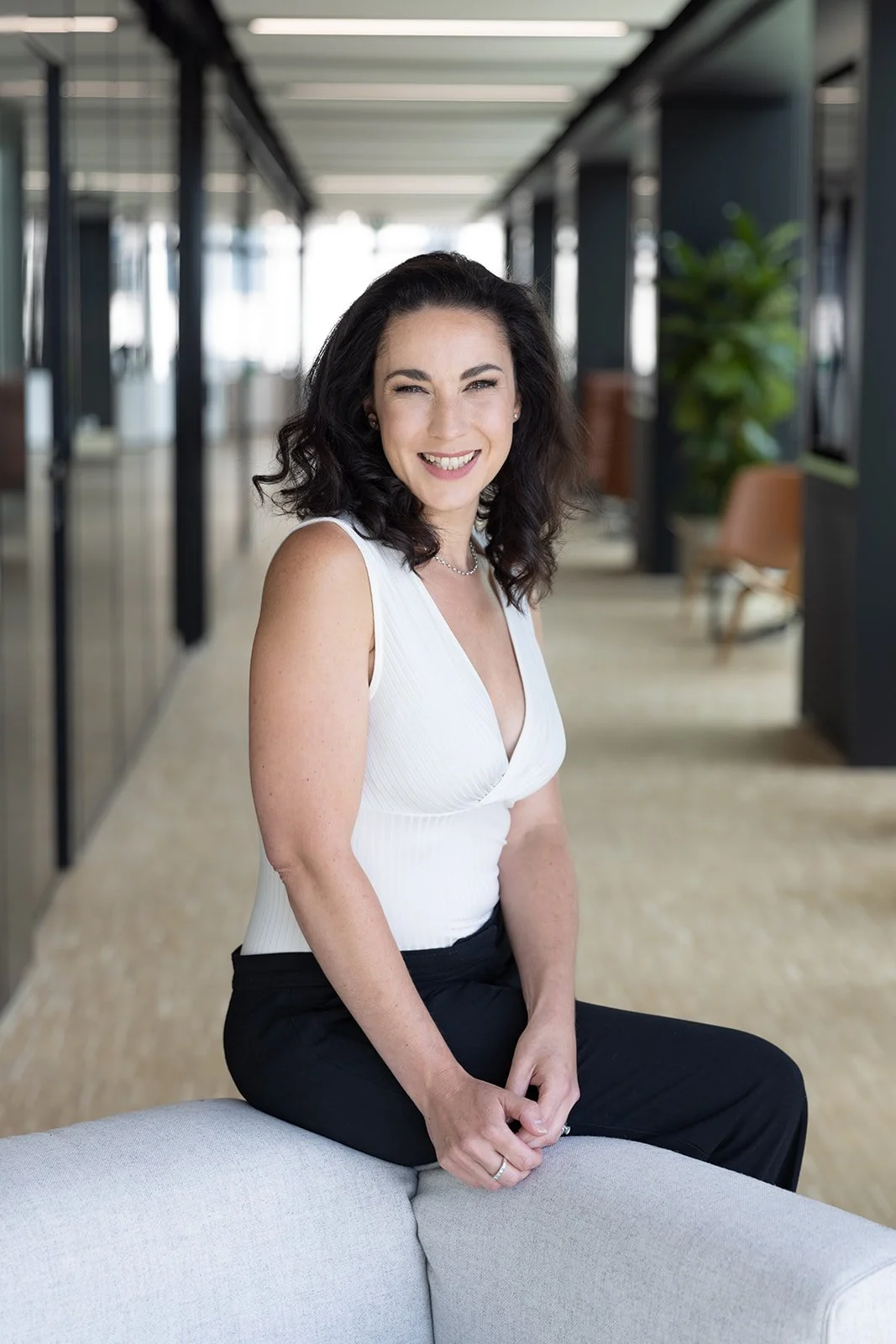 personal branding photoshoot London office setting