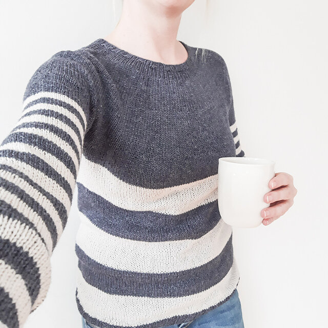 Simple Stripes Sweater by Astrid Agustsson
