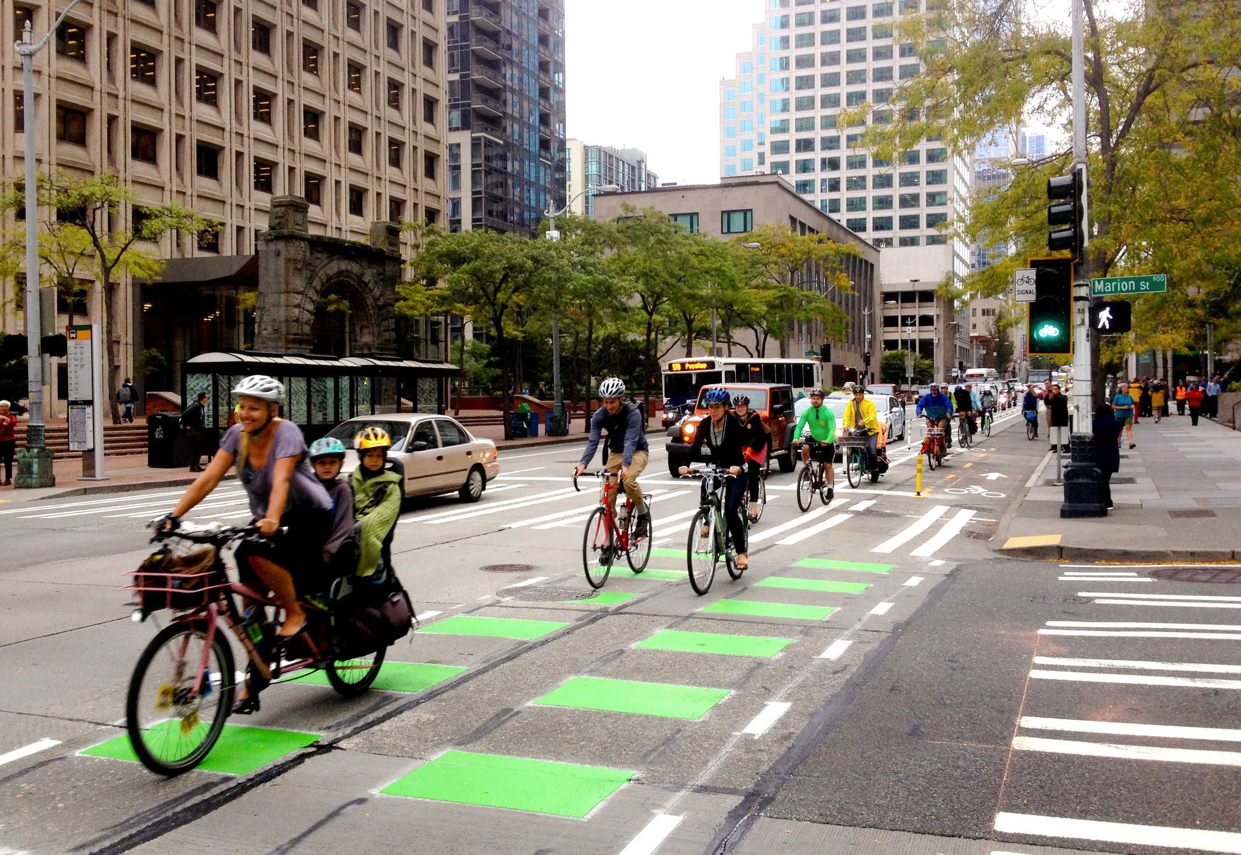 Bike lanes can get people out of cars.