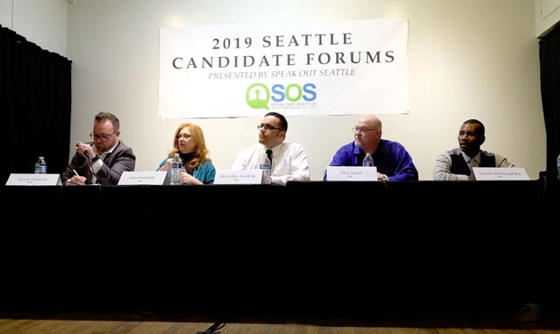 District 1 Candidate Forum - Photo: Speak Out Seattle