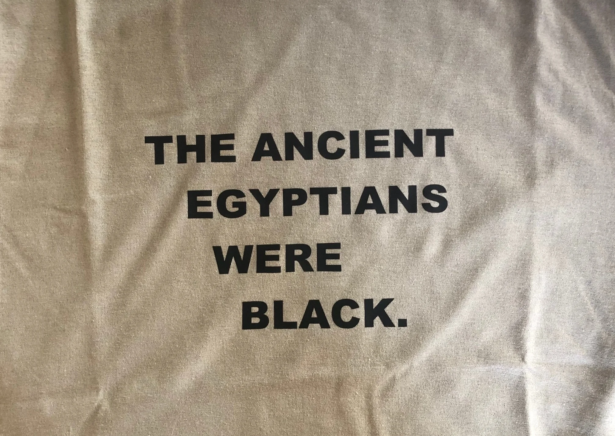 Design 016 Black Text //Khaki