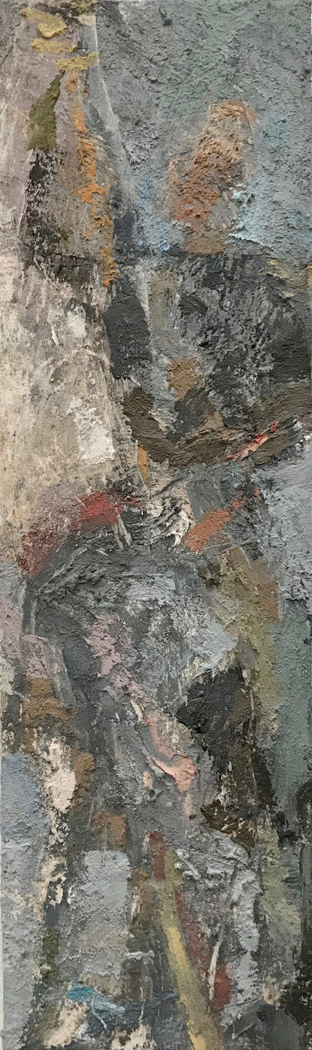 Spear_2020_Acrylic and Sand on canvas_60 x18 inches.jpg