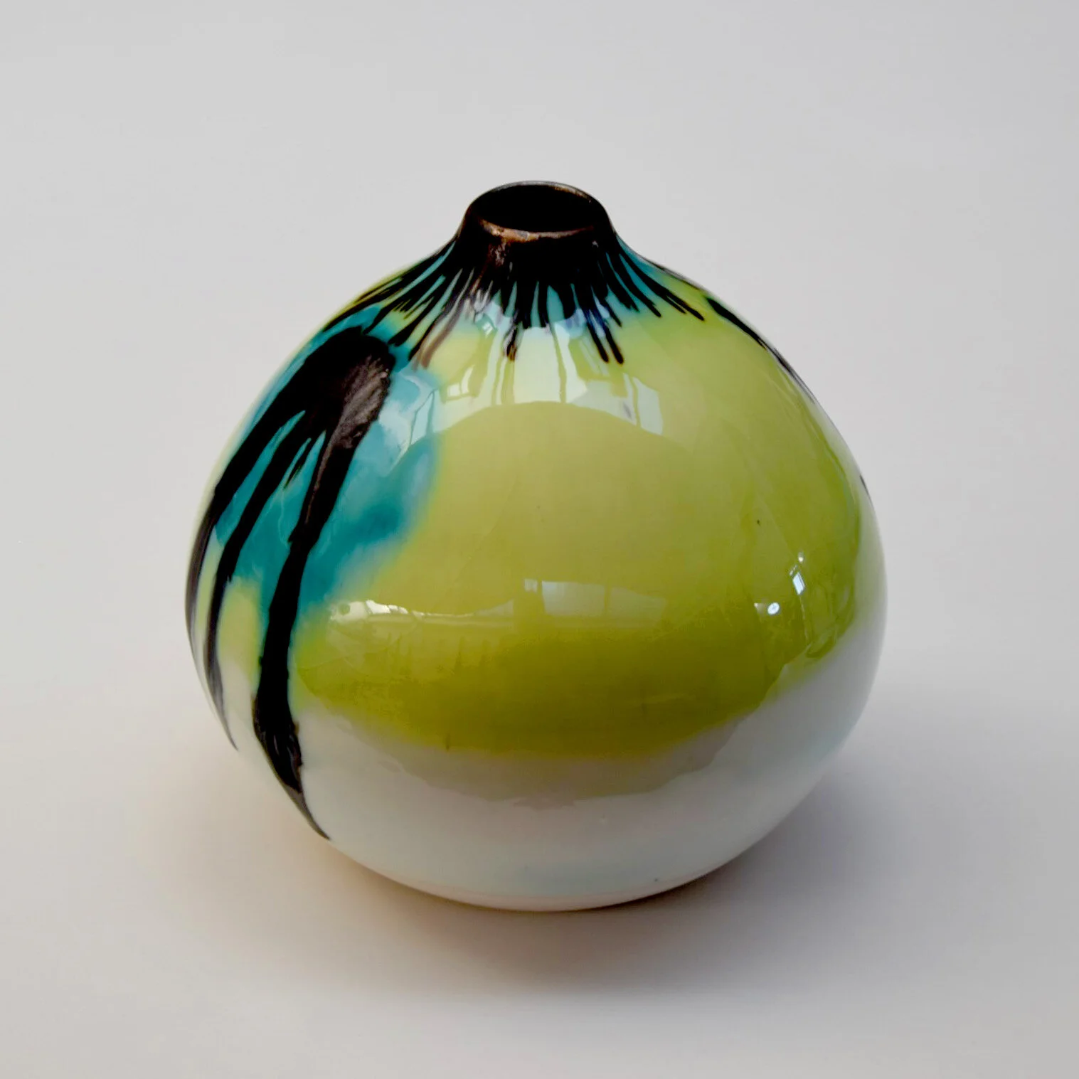  My bottles and vases start very small at £20 and go up to about 28cm high at £120-150. I can send photos of ones I have in stock in a colour or price range. Please email me your requests.  