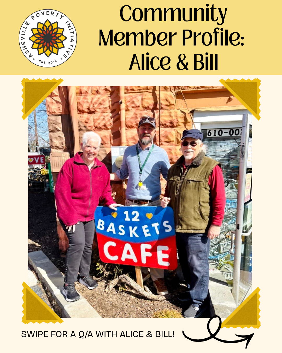 Community Member Profile: Alice and Bill