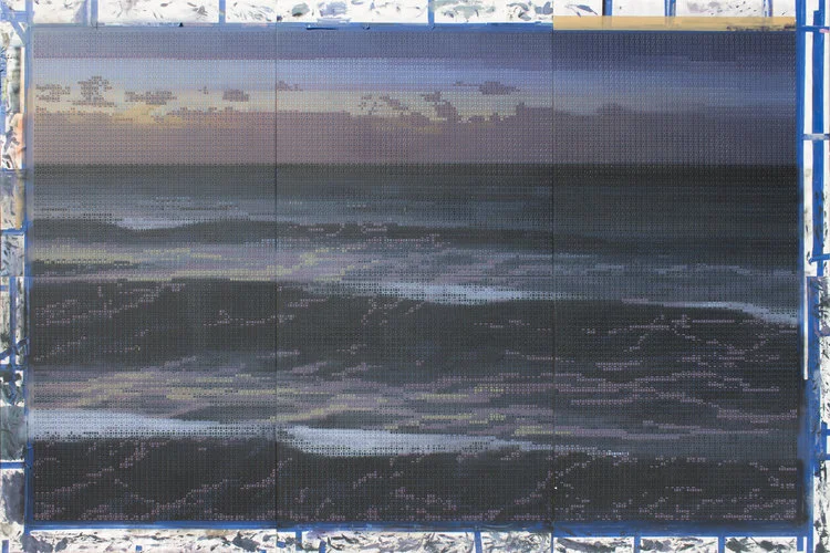 Figure 2: Al Anochecer by Roger Toledo, 2019, 200 cm x 300 cm, artist’s studio, Havana, Cuba. Photo courtesy, Roger Toledo.