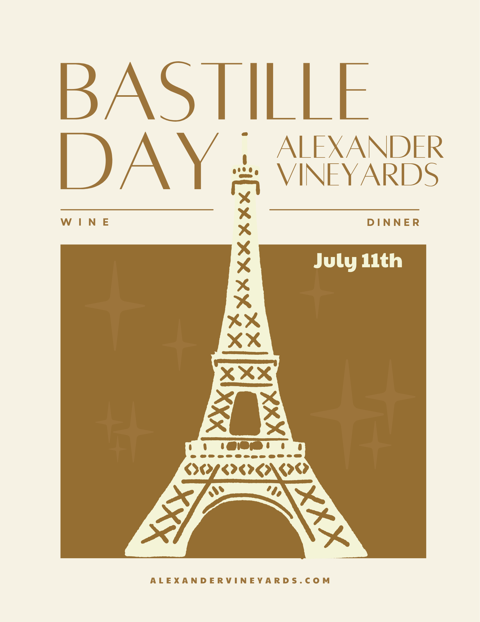 Vive le Vin: A French Independence Celebration at Alexander Vineyards