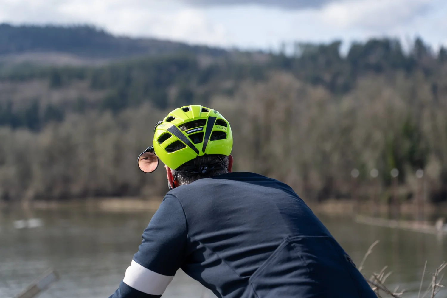 Evt Safe Zone Bicycle Helmet Mirror Bicycle Mirrors For Ebikes EVT