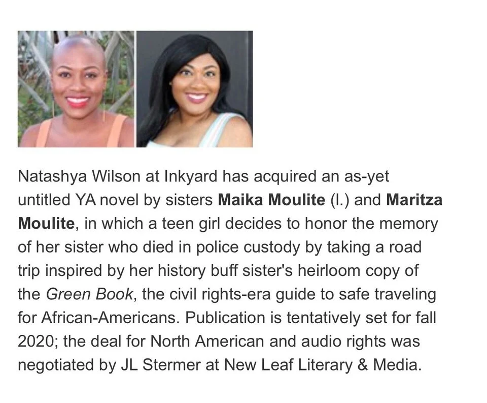 Maika and Maritza Moulite Book Two Announcement!