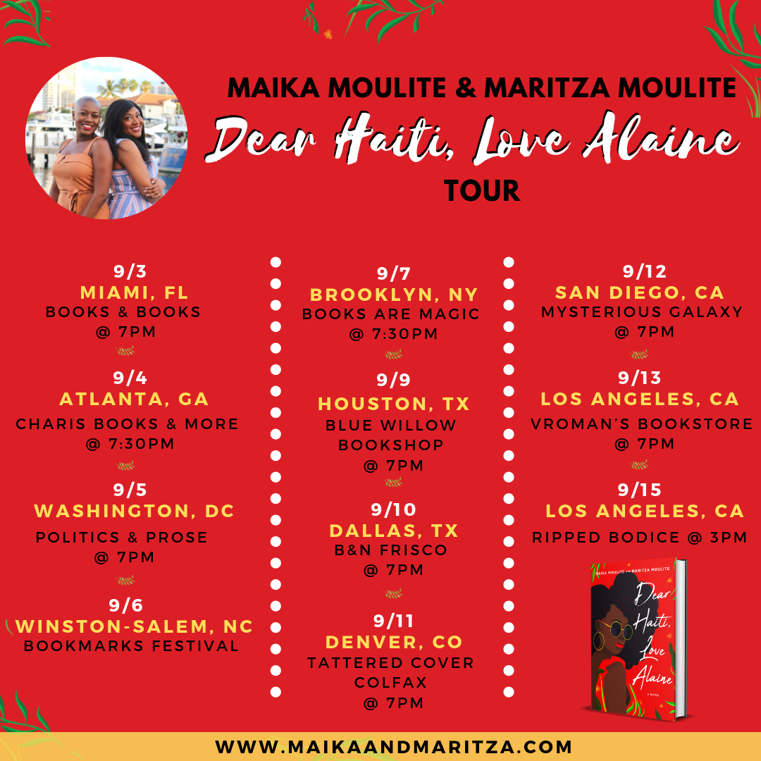 Dear Haiti, Love Alaine Book Tour