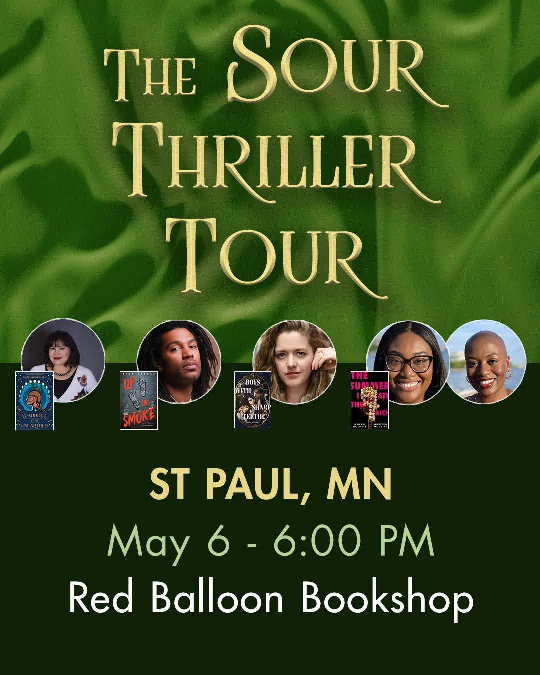 The Summer I Ate the Rich Book Tour | Red Balloon Bookshop, Minneapolis