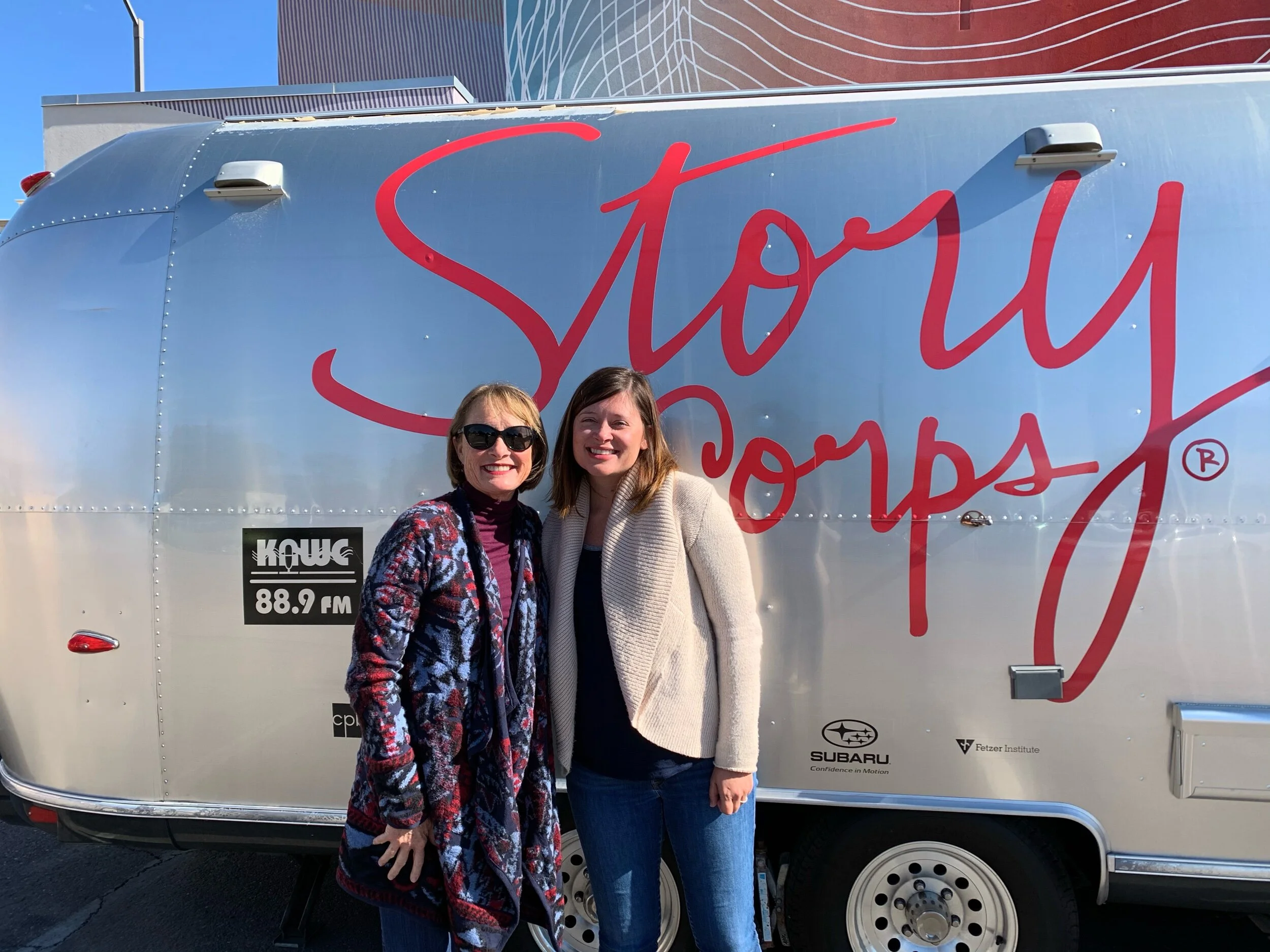 We did it! Our story has been recorded!