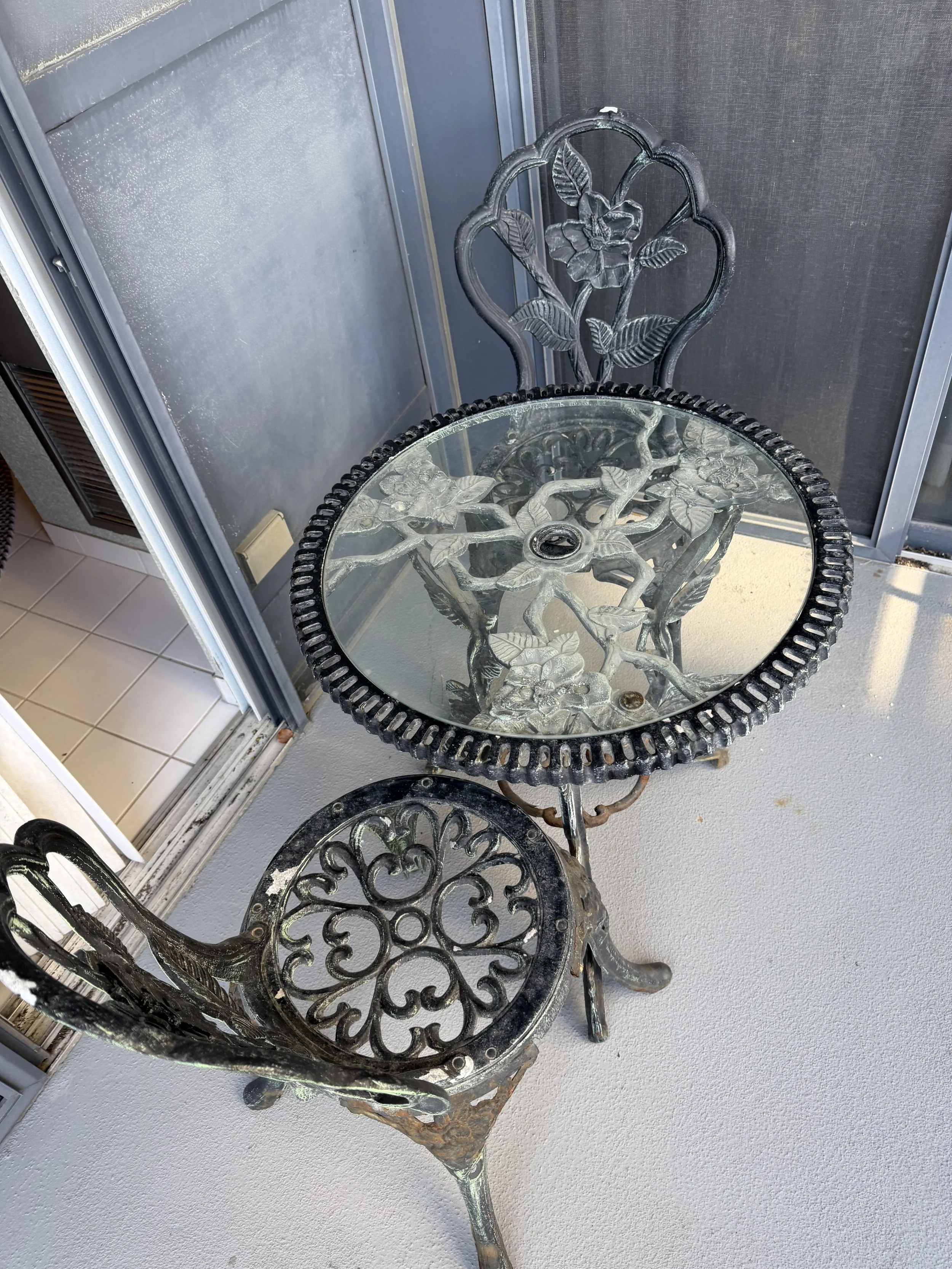 Cast Iron Bistro Set