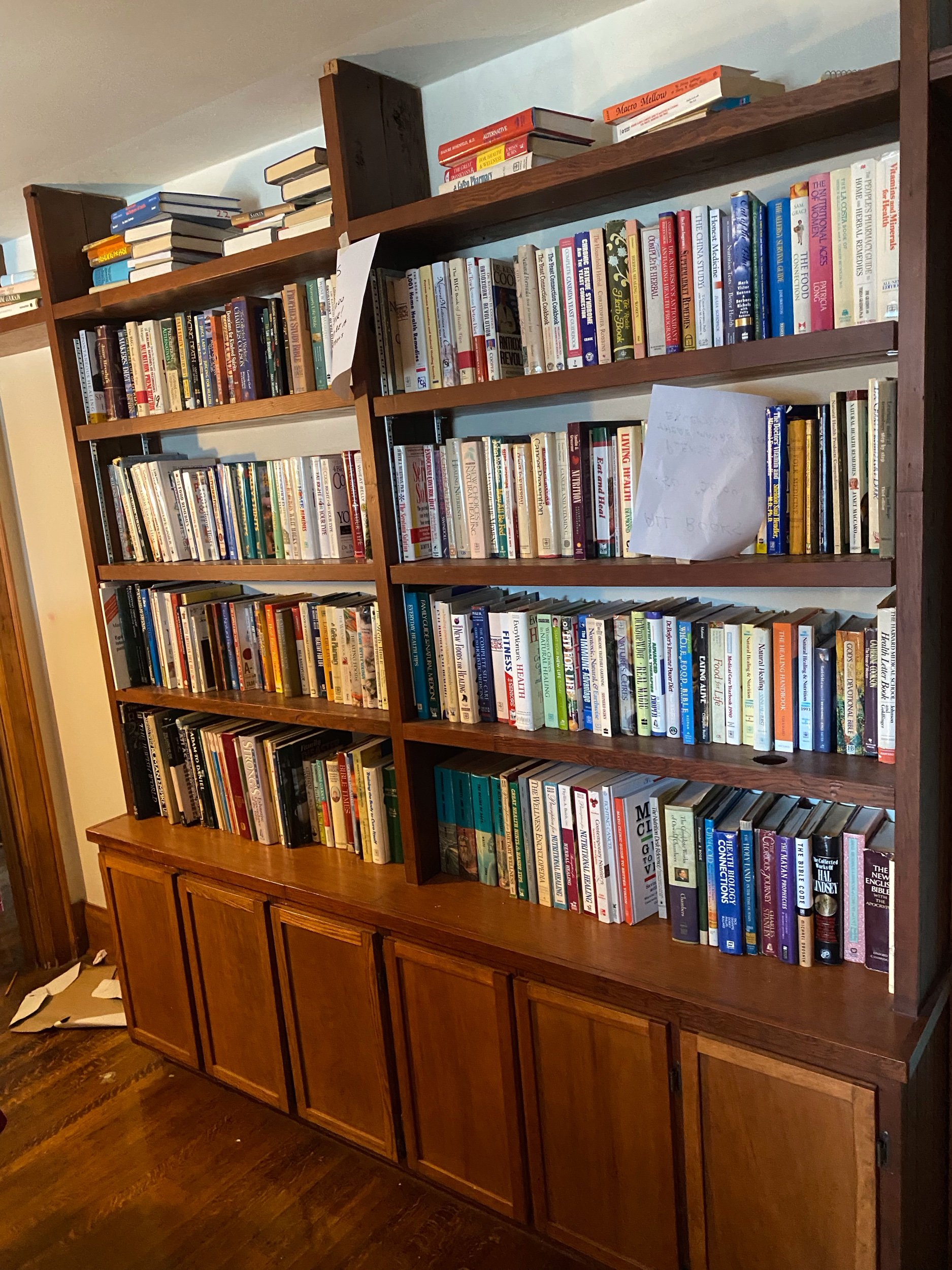Books - hundreds available in office