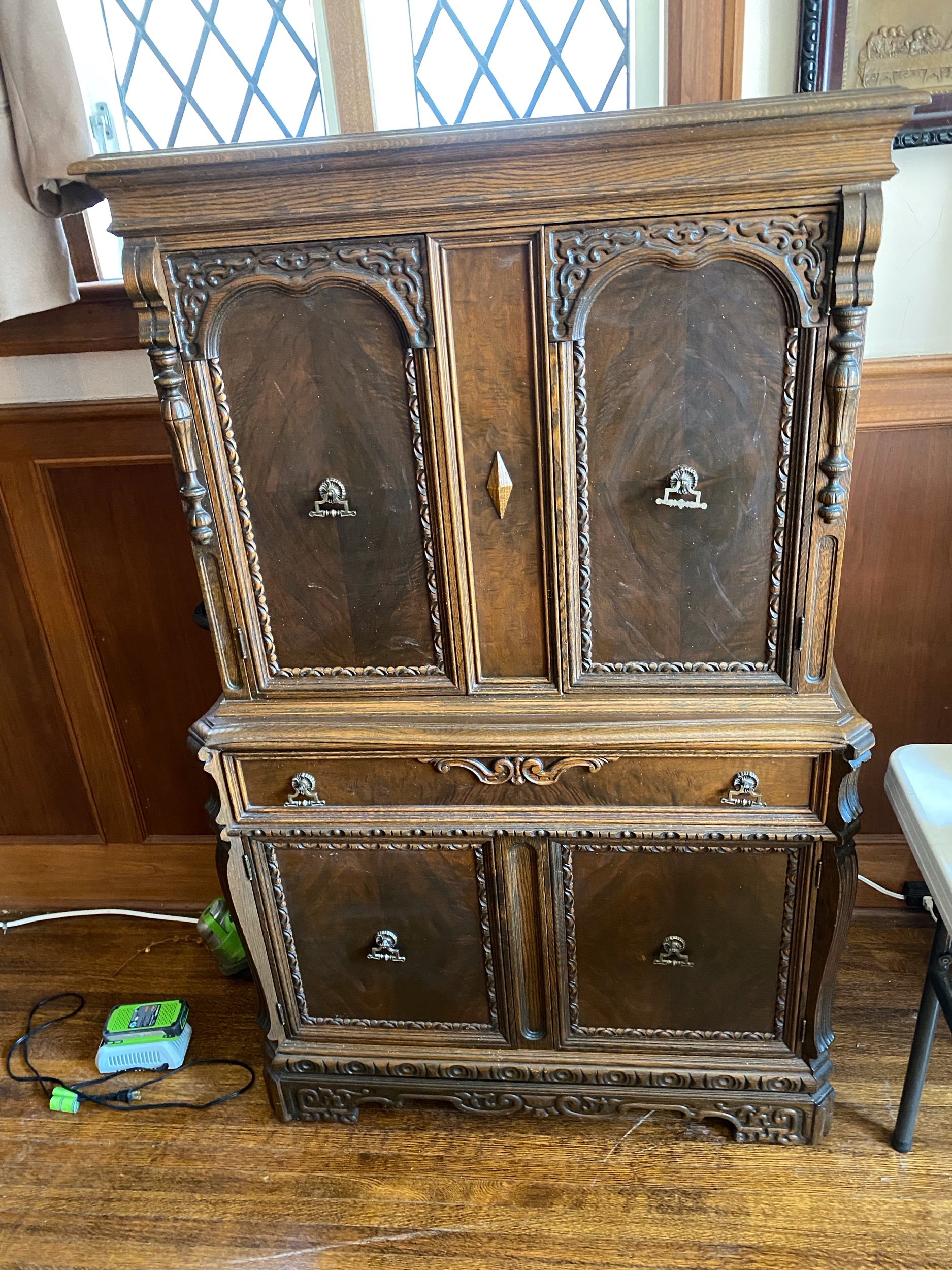 Antique Gentleman’s chest/high boy