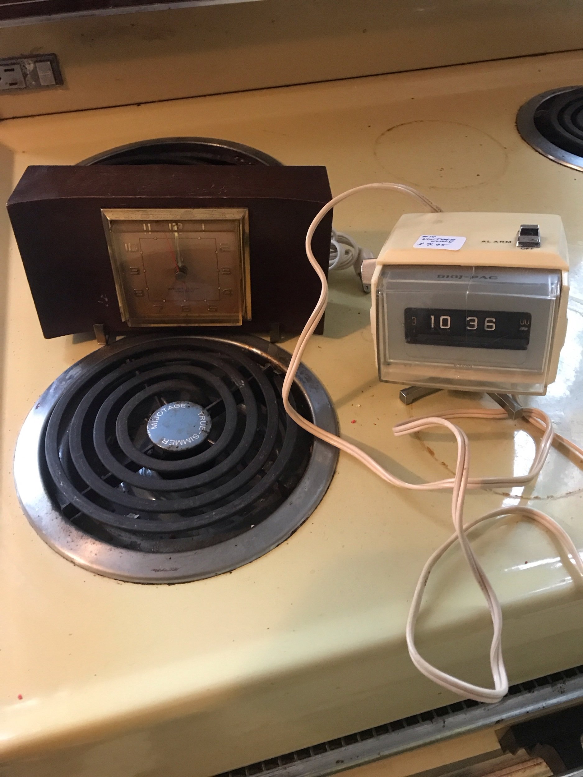 Two Vintage Clocks