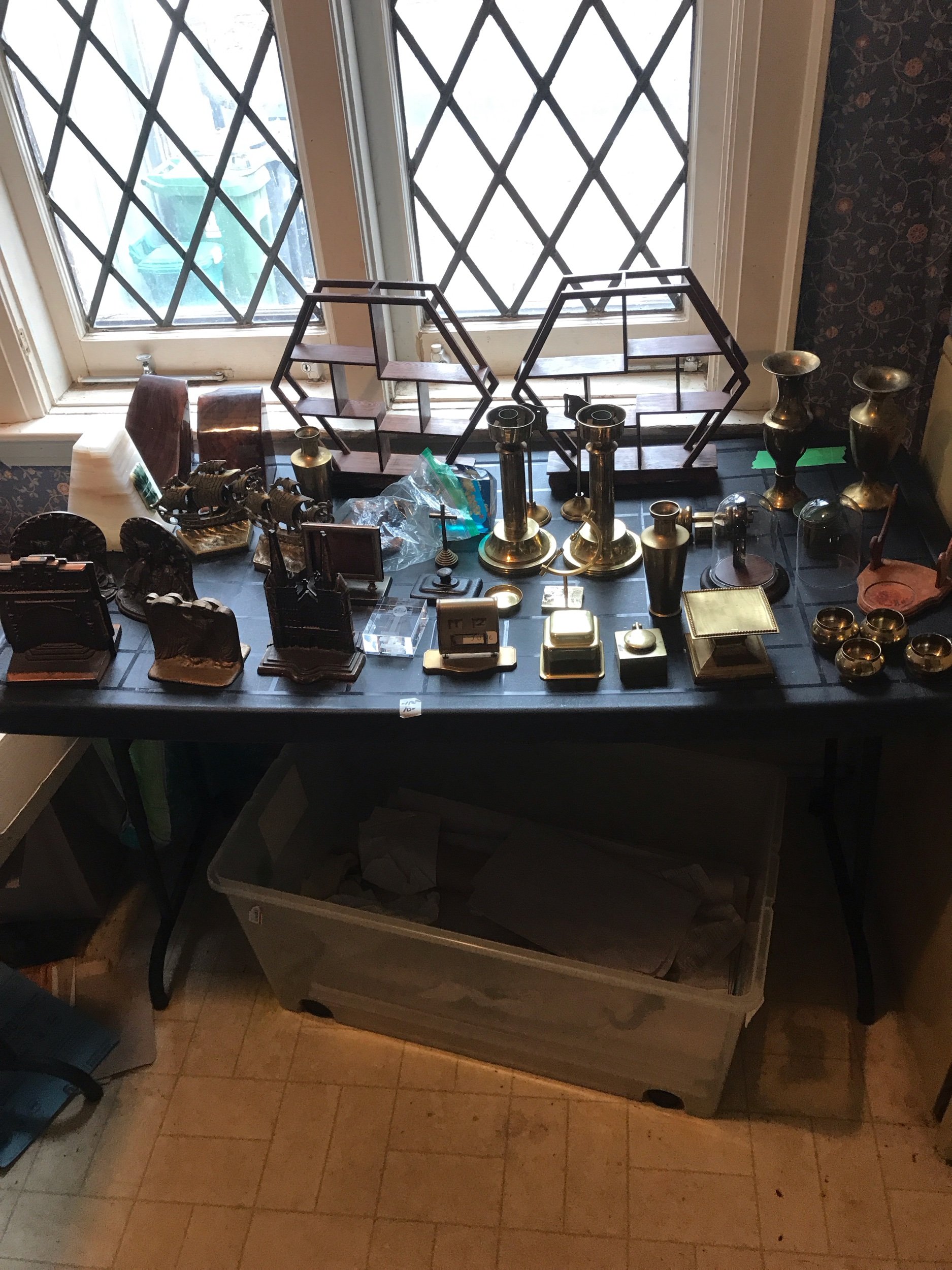 Collection of Brass and Other Items