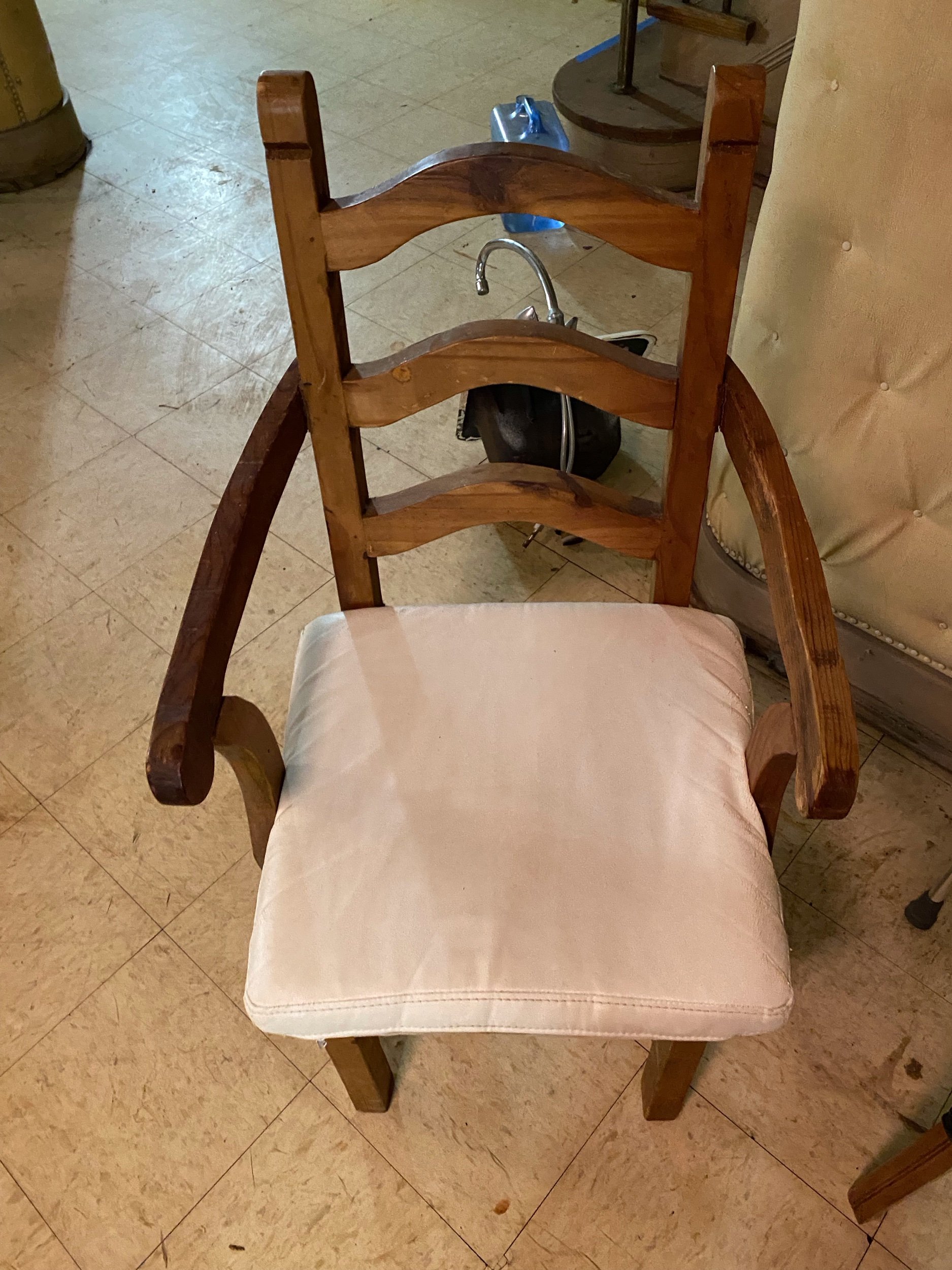 Single Wood Armchair