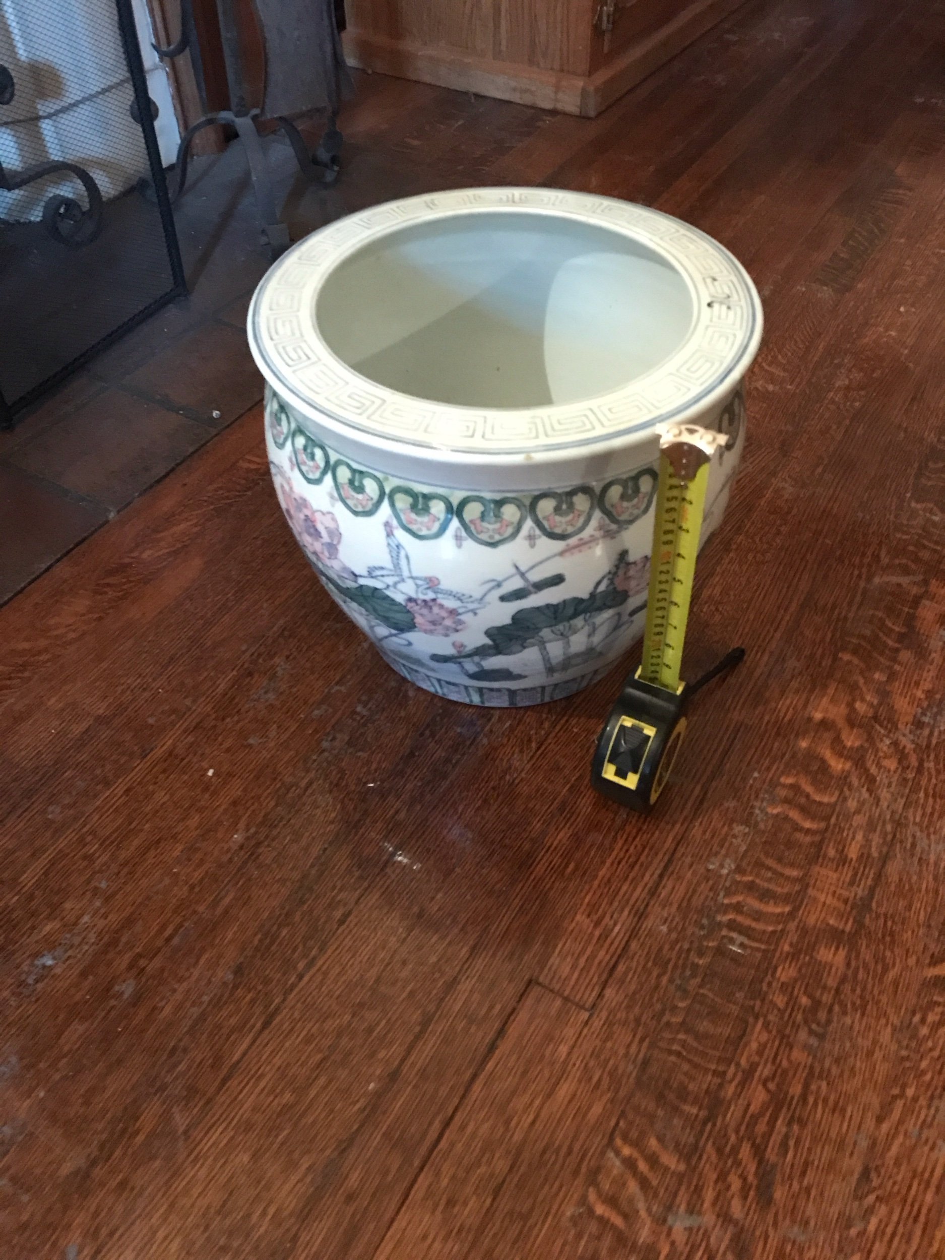 Porcelain Fish Bowl