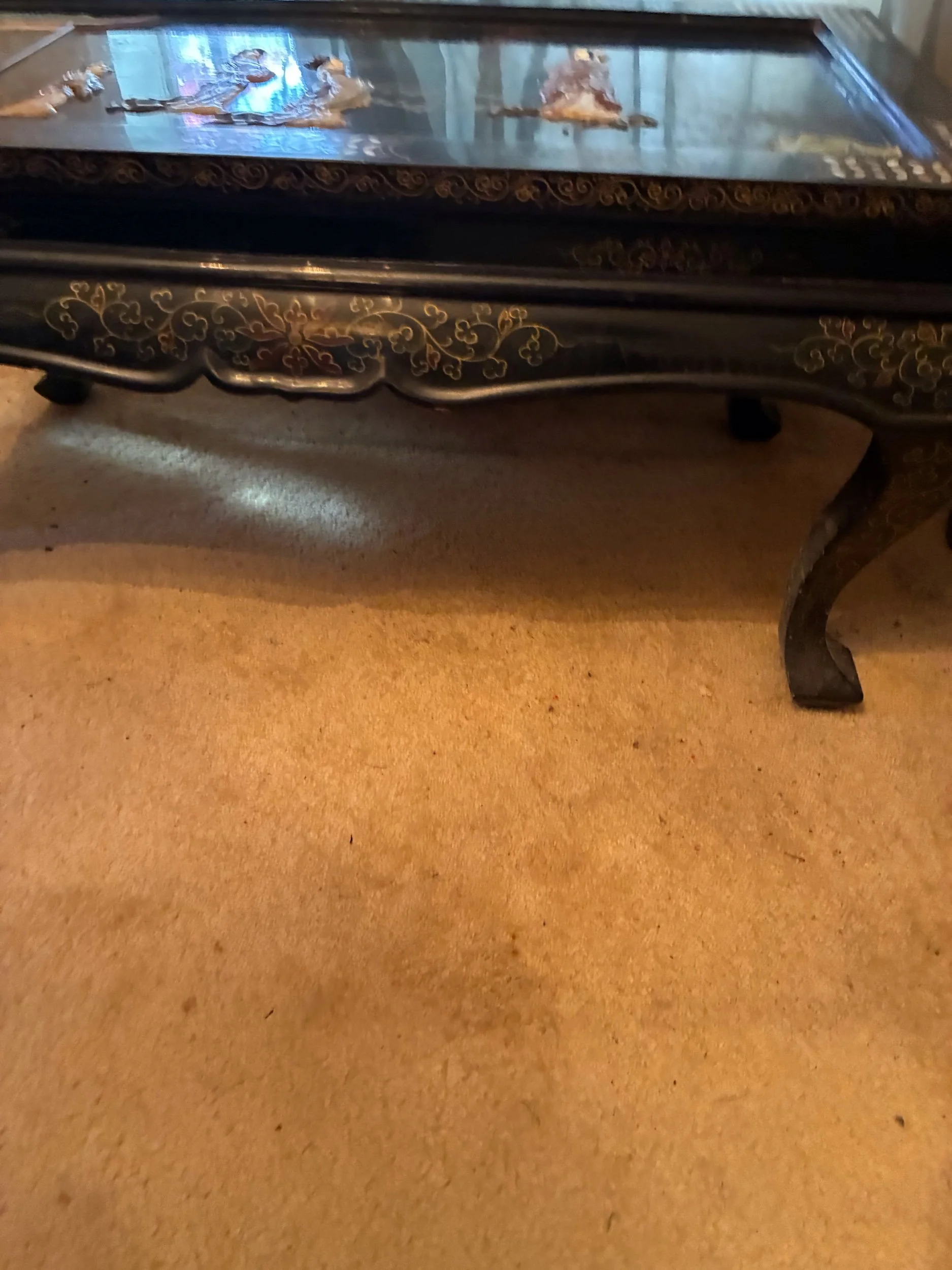 Lot 12 - Border of coffee table