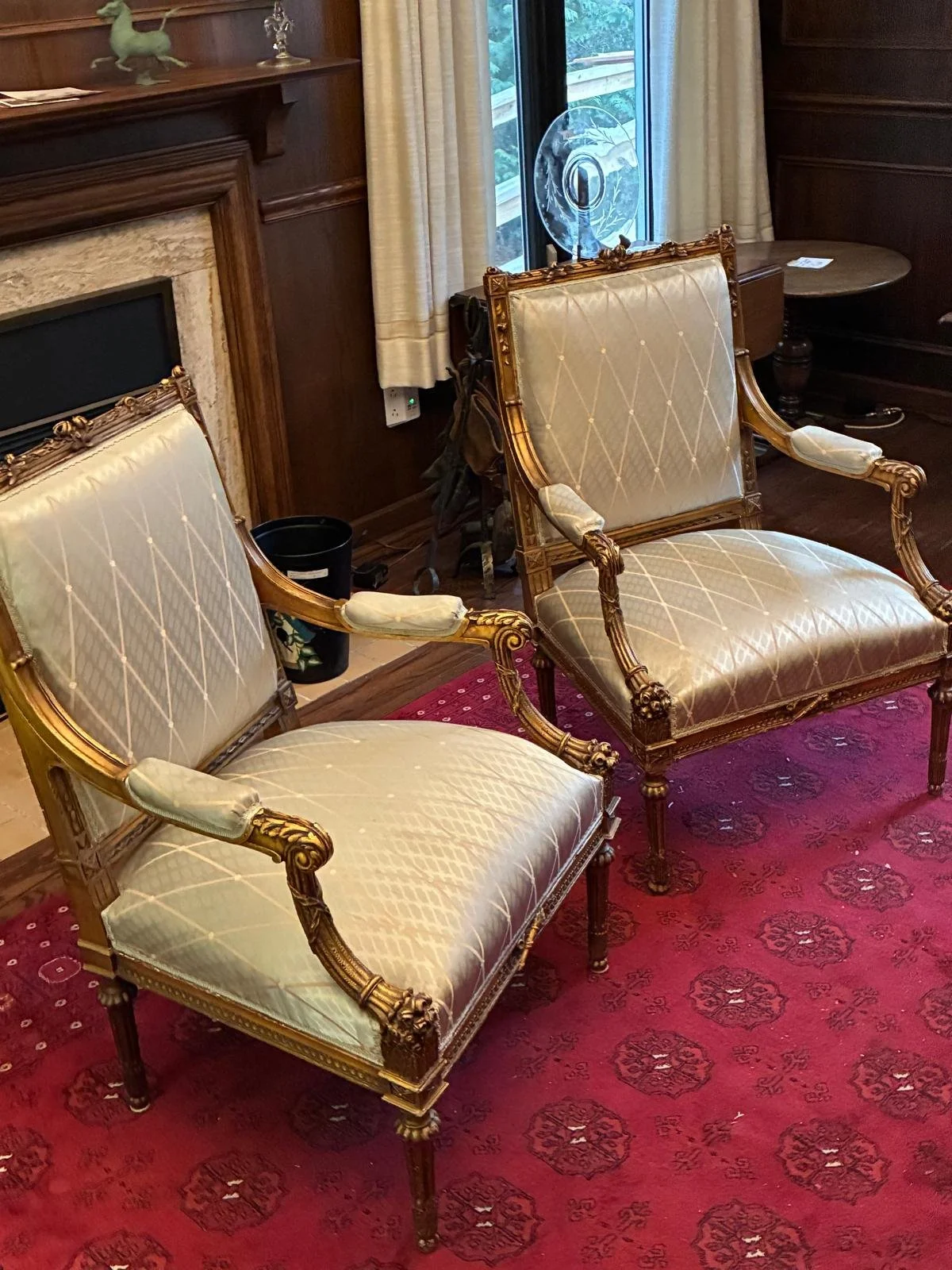 Pair Louis Style Chairs $950 (Originally $5,000)