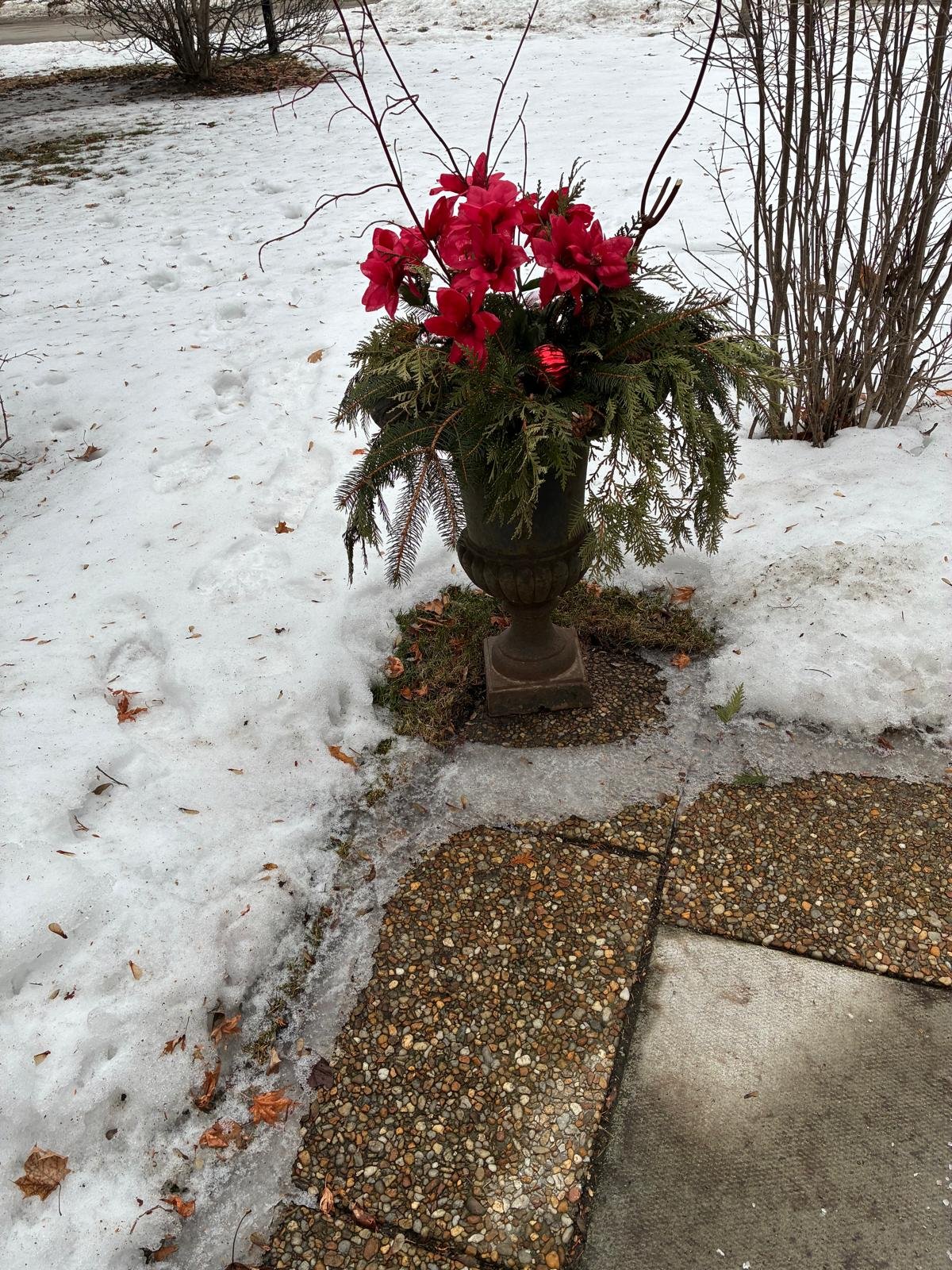 Cast Iron Planter $60