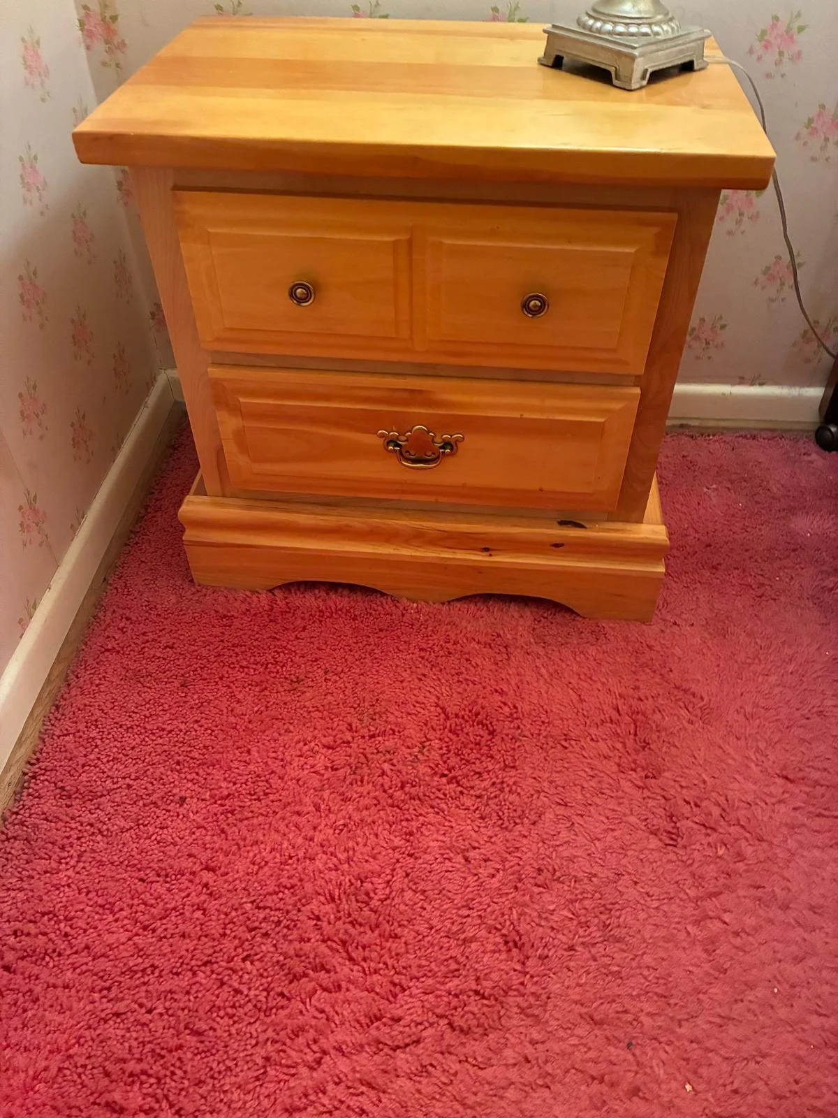 Pine Night Stand $45