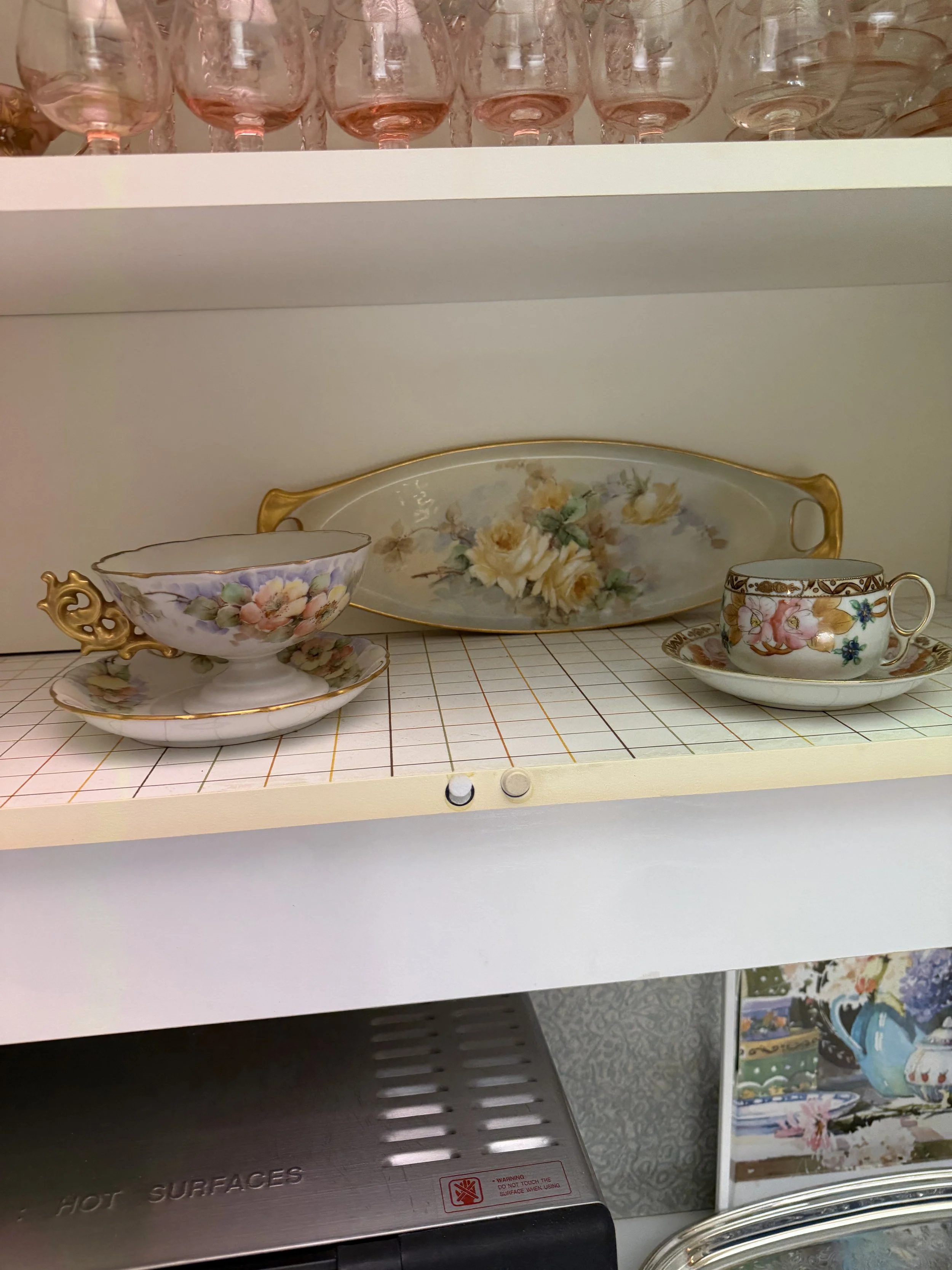 Lot of 3 European Porcelain Dishes