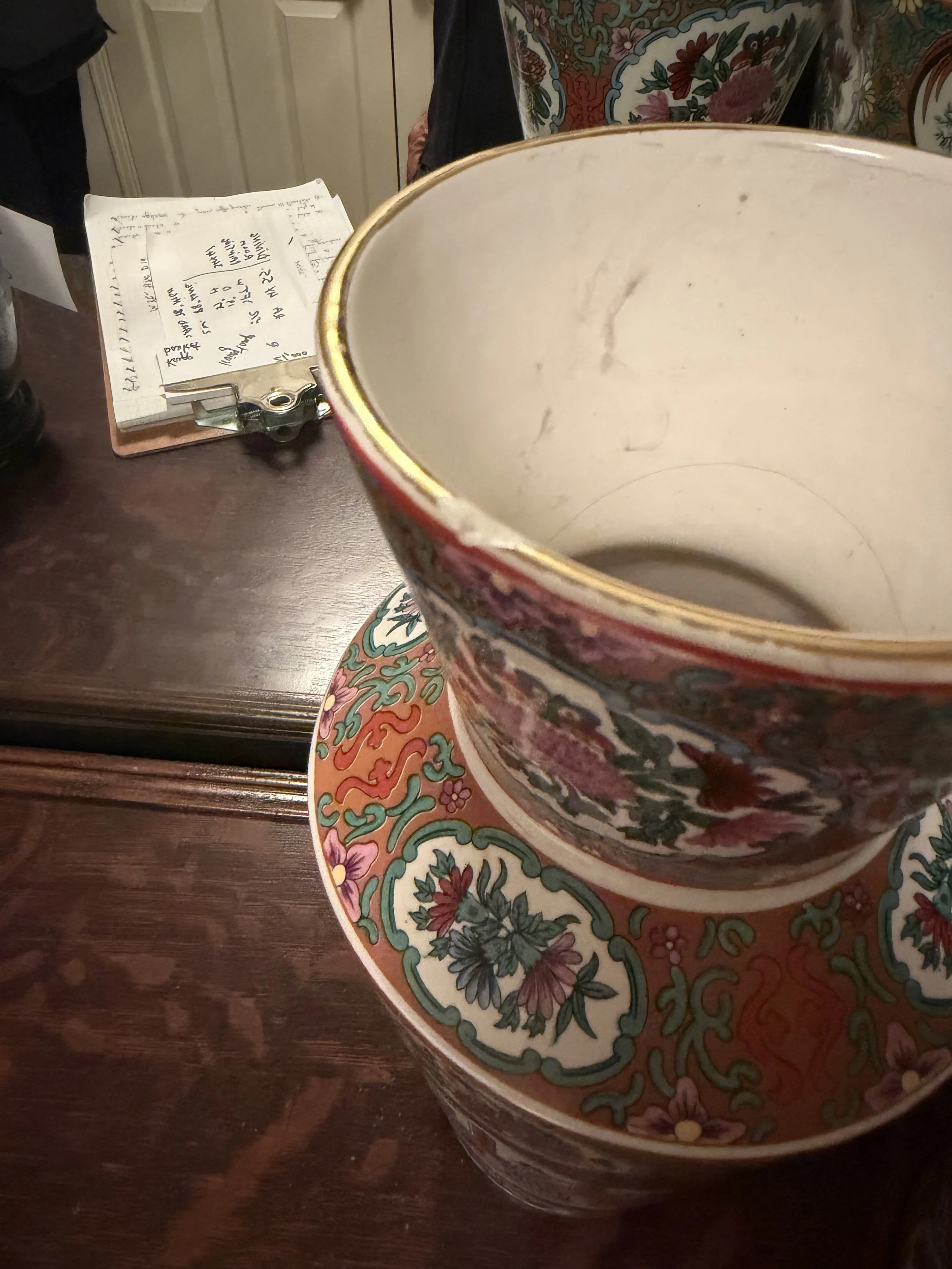 Chinese Porcelain Vases “famille rose”