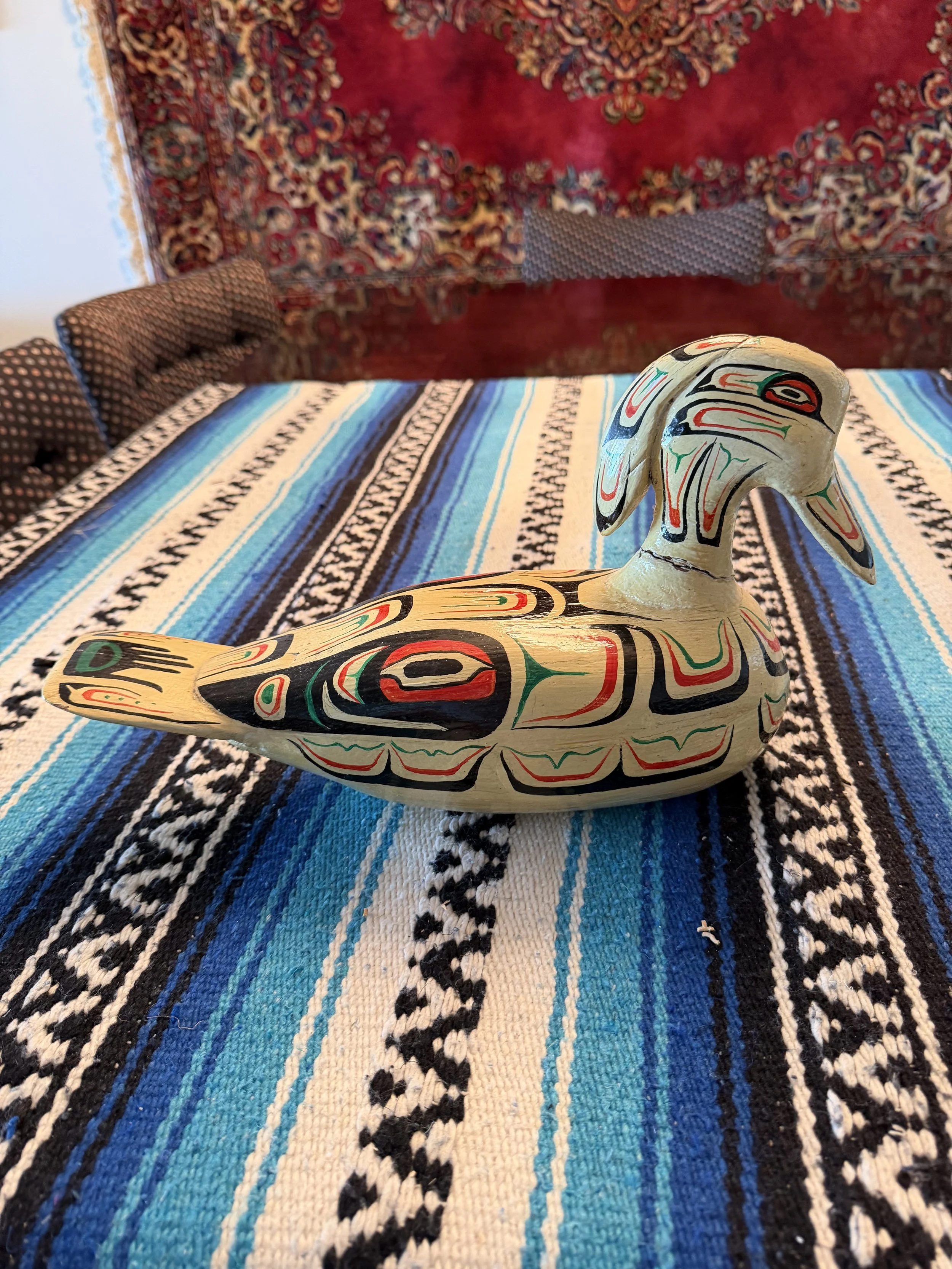 125 - Northwest Coast Native Carving - Bird