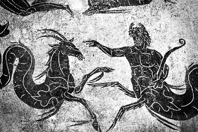 Baths of Neptune mosaic