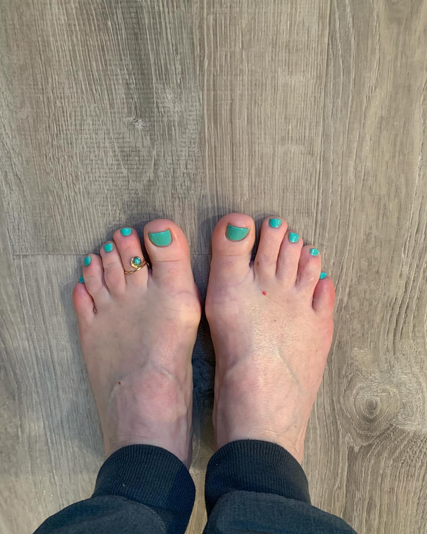 Pausing for a moment to celebrate the JOY of newly painted toenails, and the tender care that went into making my feet soft as a baby&rsquo;s derri&egrave;re! 

Thank you Cedar Creek Pedicures. 

#eastertide #50daysofjoy #gratitude #spring #memories 