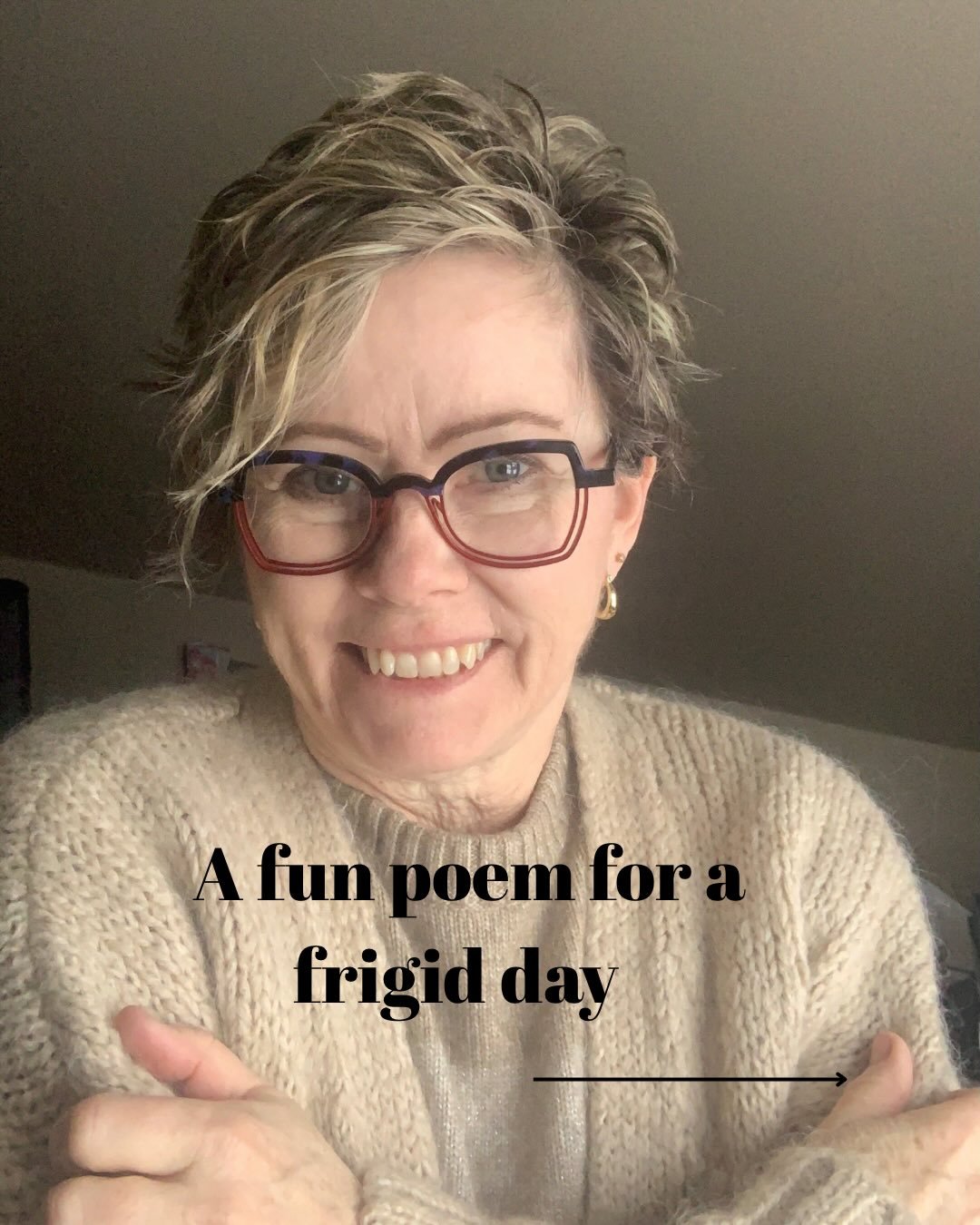 Today 
there are not enough layers, it seems 
to keep me warm
the cold started in my feet 
spread like spilled milk
and soon enveloped the whole of me.
I was sure my veins iced up 
and my blood coagulated.
&nbsp;
On this frigid day
I went shopping fo