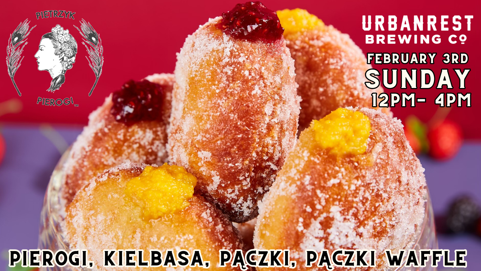 PĄCZKI BRUNCH AT URBANREST BREWING COMPANY
