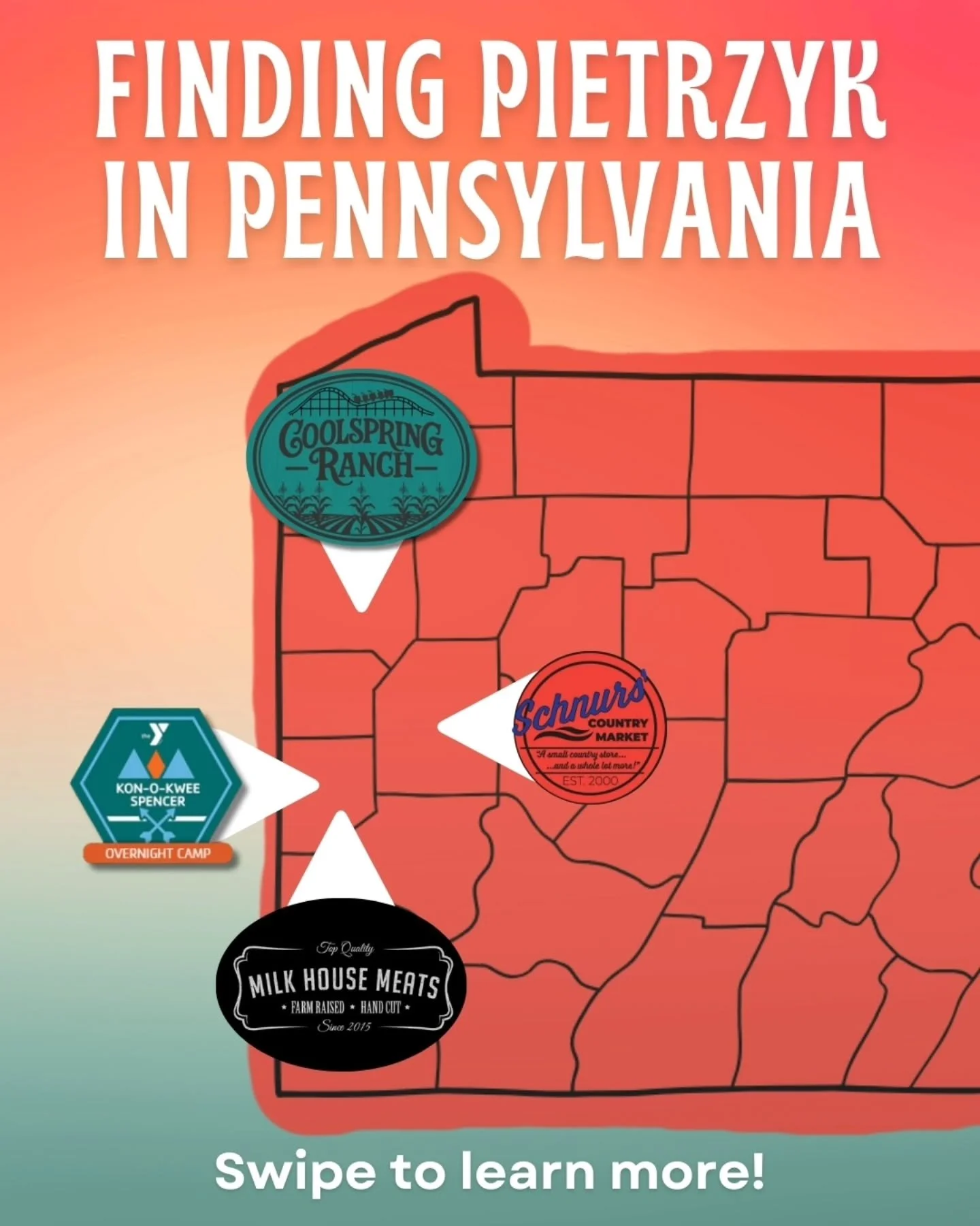 From Georgia to Pennsylvania&mdash; a partridge in a peach tree! We wanted to give a shoutout to our partners in the Keystone State. We're grateful for your support and theirs!

We're hoping to be in more locations soon, in Pennsylvania and beyond. L