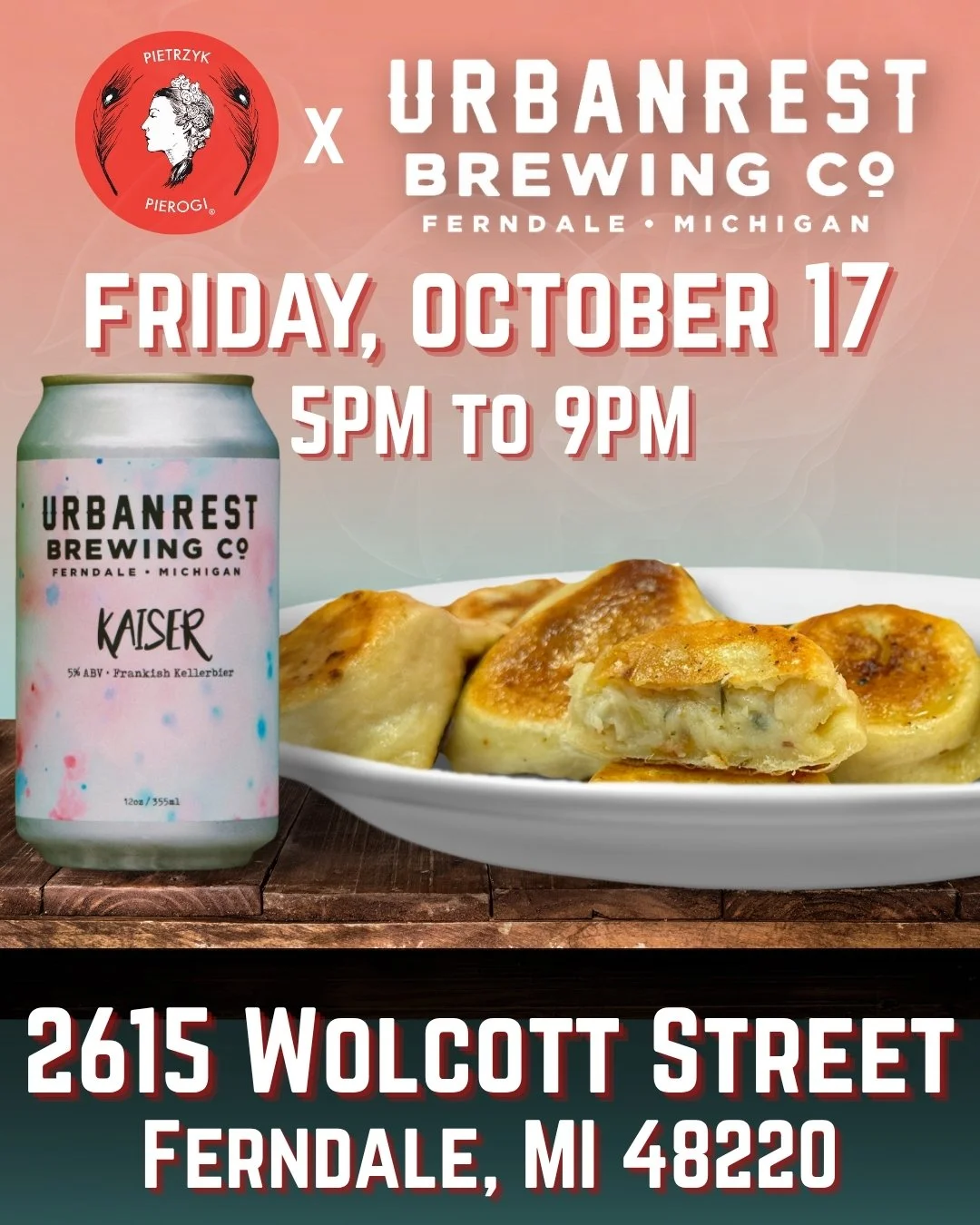 Congrats to the amazing crew at @urbanrestbrewing for their win in the Great American Beer Festival, where their Kaiser pilsner took gold. It only makes sense to put award-winning food and drinks together, and you can do just that at our pop-up this 