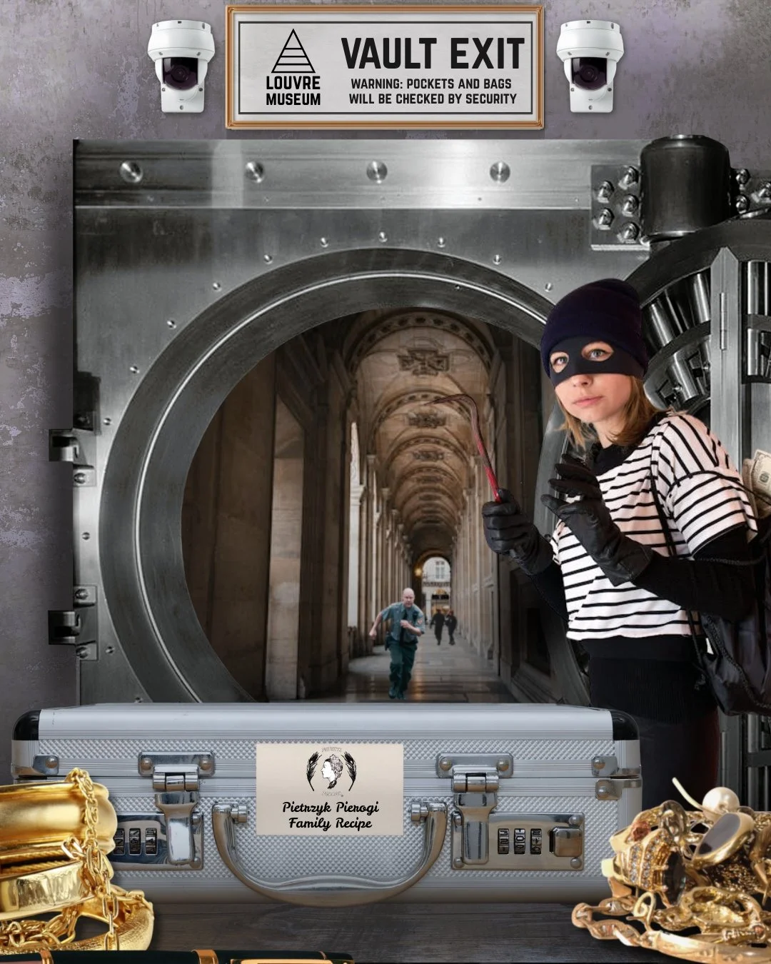 They missed out on our masterpiece, thankfully.
#pietrzyk #pierogi #polska #meme #downtown #detroit #gratiotcentralmarket #louvremuseum #heist #cooking #secretrecipe