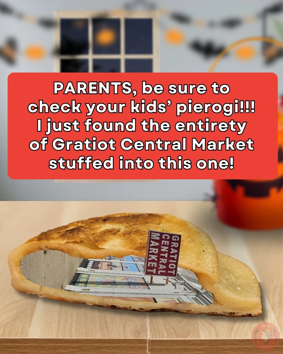 It's a freaky world out there.

#pietrzyk #pierogi #polska #polish #downtown #detroit #meme #candy #halloween #halloween2025 #trickortreat