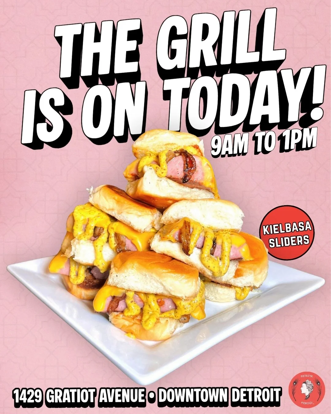 We are open today until 1pm, so if you're gearing up for a Christmas party, Pasterka or just a night watching the snow fall and feeling the magic in the air, come down to Gratiot Central Market! 

#pietrzykpierogi #breakfast #lunch #shoplocal #downto