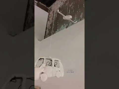 Wire and Paper Car