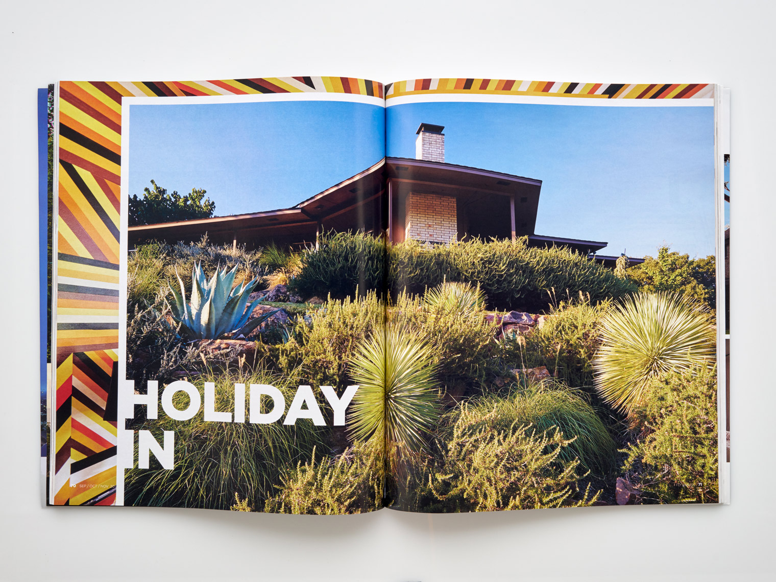 Stephen Karlisch FD House Holiday In Title Spread